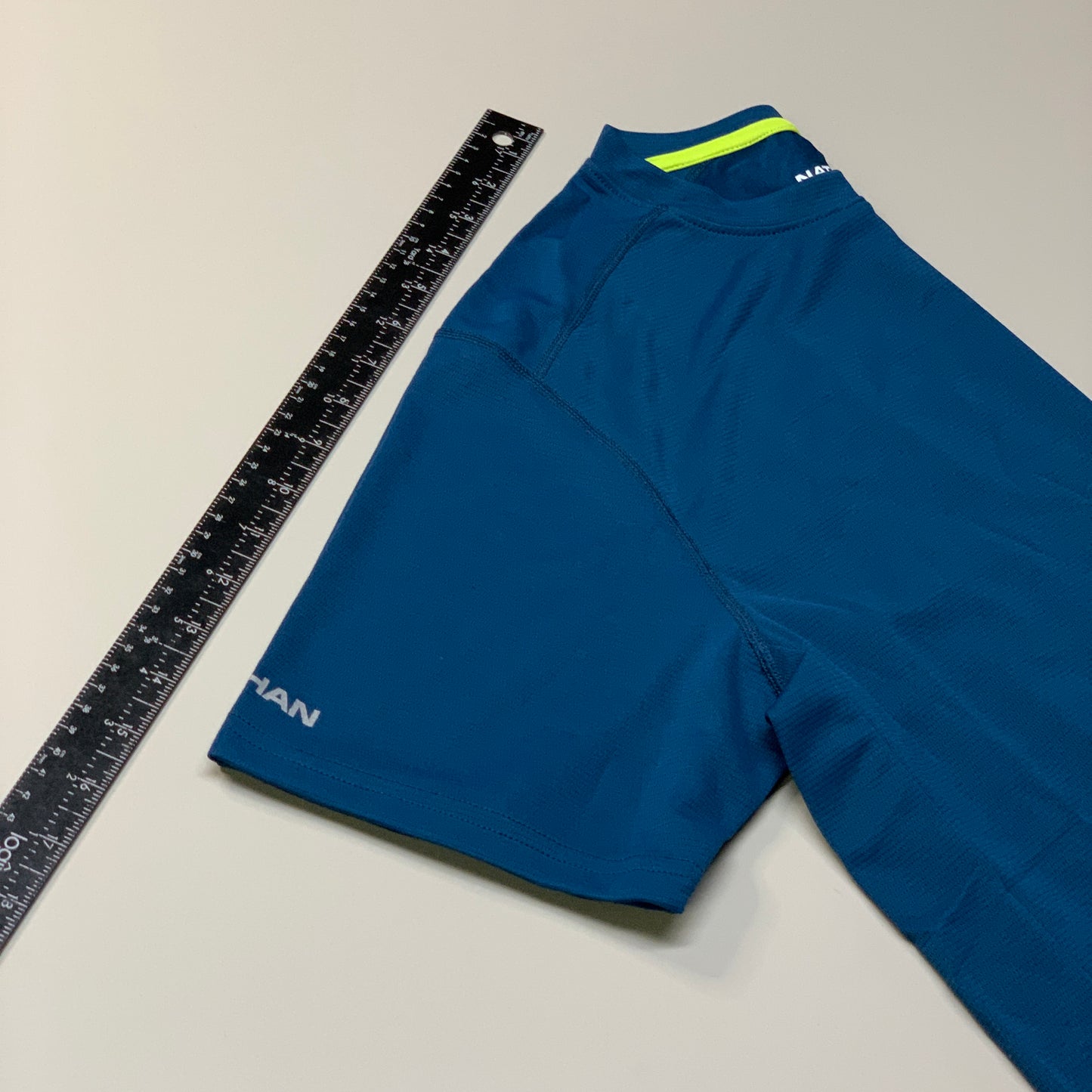 NATHAN Raise Short Sleeve Shirt Tee 2.0 Men's Sailor Blue Size L NS50880-60062-L