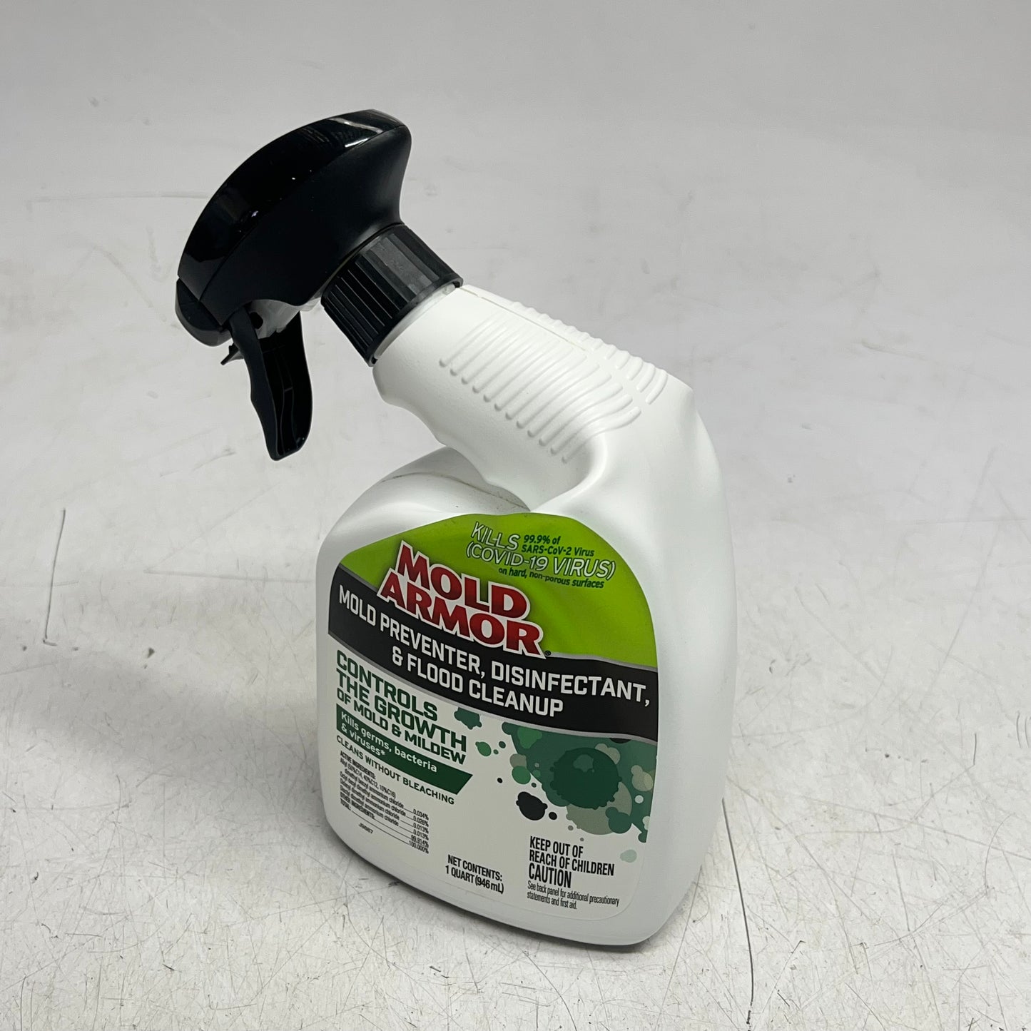 ZA@ MOLD ARMOR (3 PACK) Mold Preventer, Disinfectant & Flood Clean Up 1qt FG552A (As-Is)