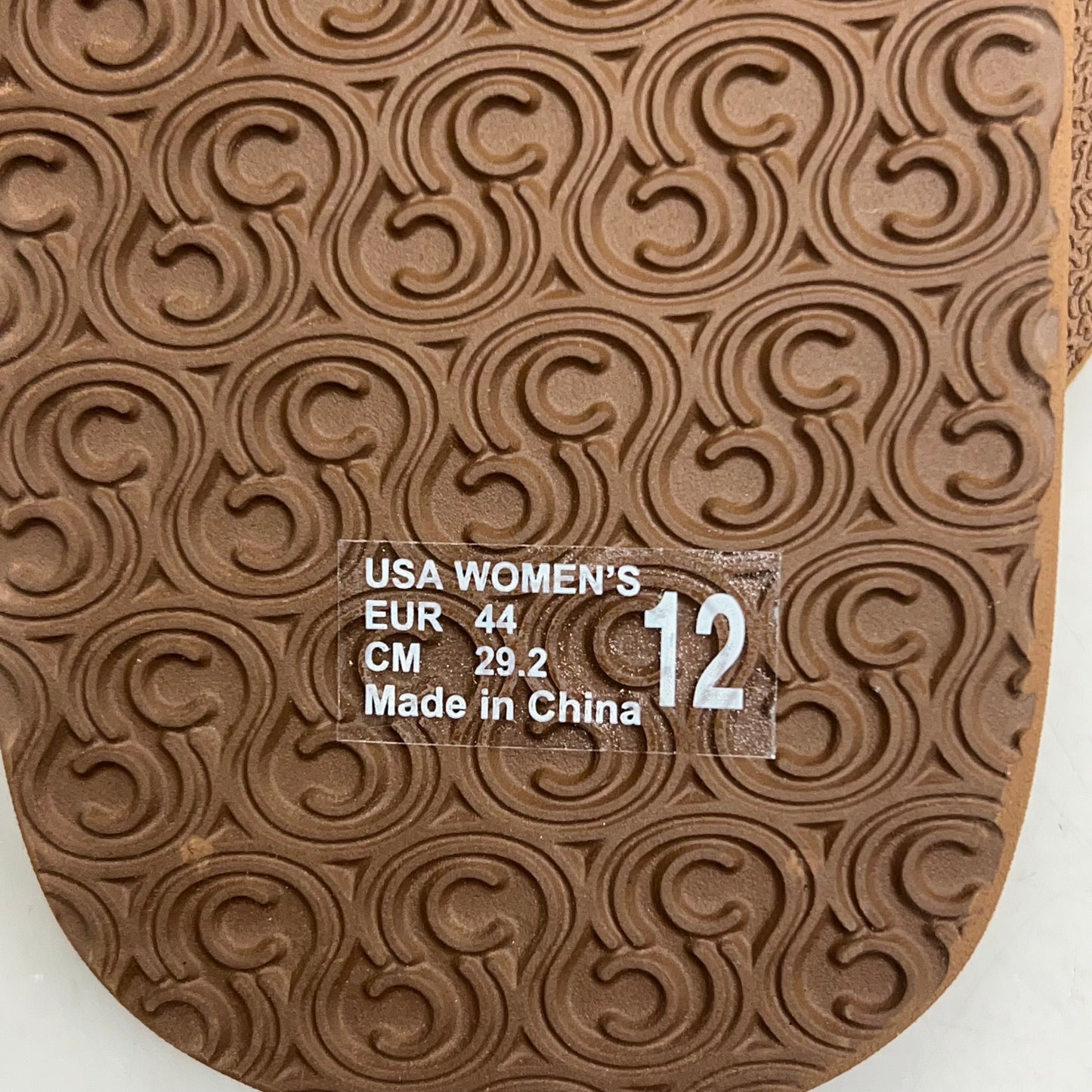 COBIAN Nia's Bounce 2 Synthetic Leather Sandals Women's Sz 12, EU 44 Tan NIA25-230-12