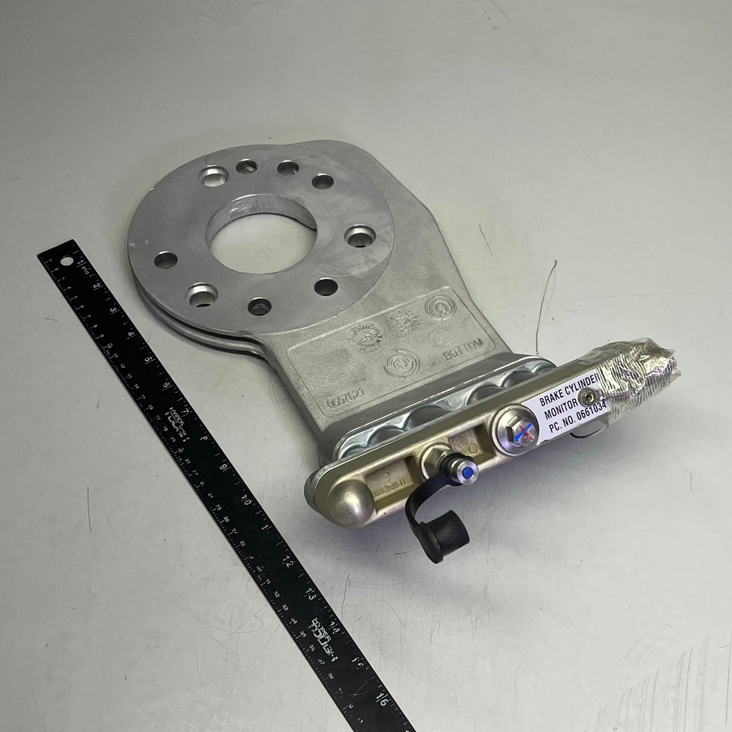 WABTEC CORP. Brake Monitor Bottom Access Plates Full Kit 45 Degree  0660721F002