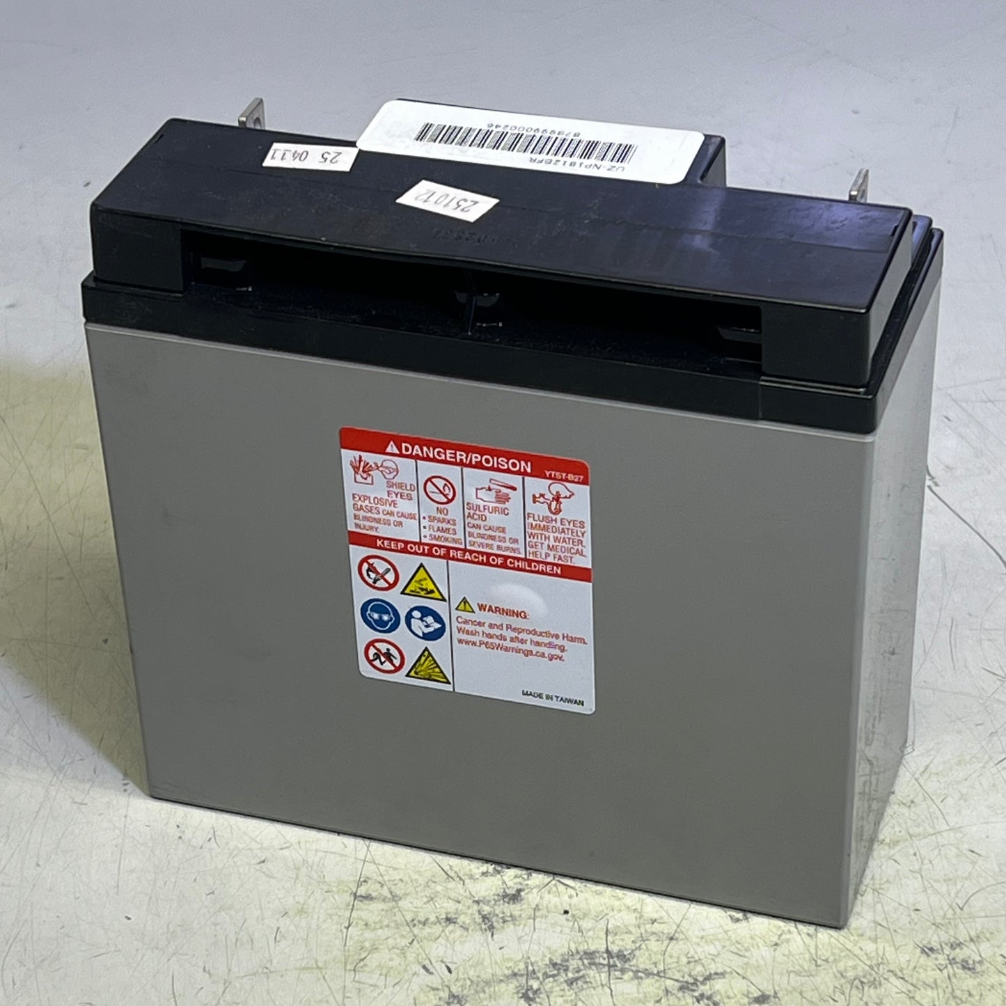 YUASA Sealed Lead Acid Battery Reliable Maintenance Free 12V 17.2Ah NP18-12B