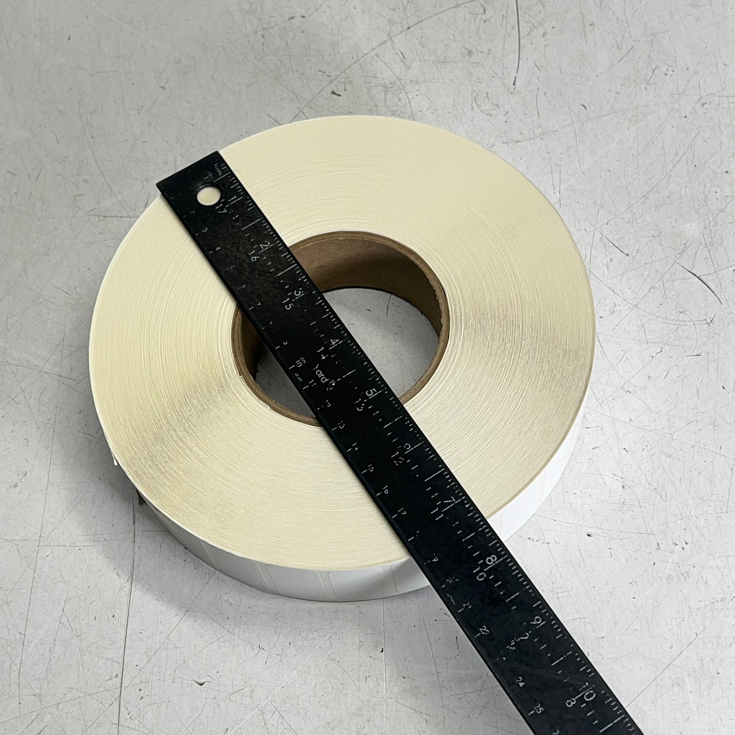 (2 ROLLS, 7,500 EACH) Mini Direct Thermal Labels 1.5"x0.75" 3" Core MERC2089