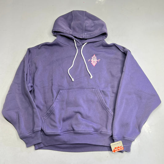 FREE PEOPLE MOVEMENT Slouchy Relaxed Fit Pullover Hoodie Women's Sz S Purple