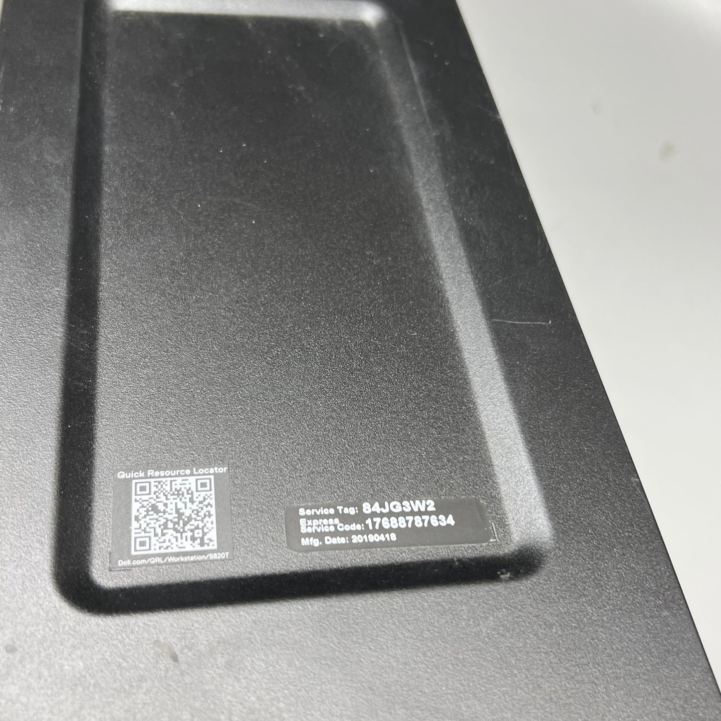 DELL Precision 5820 Tower Workstation Black 84JG3W2 (Used)