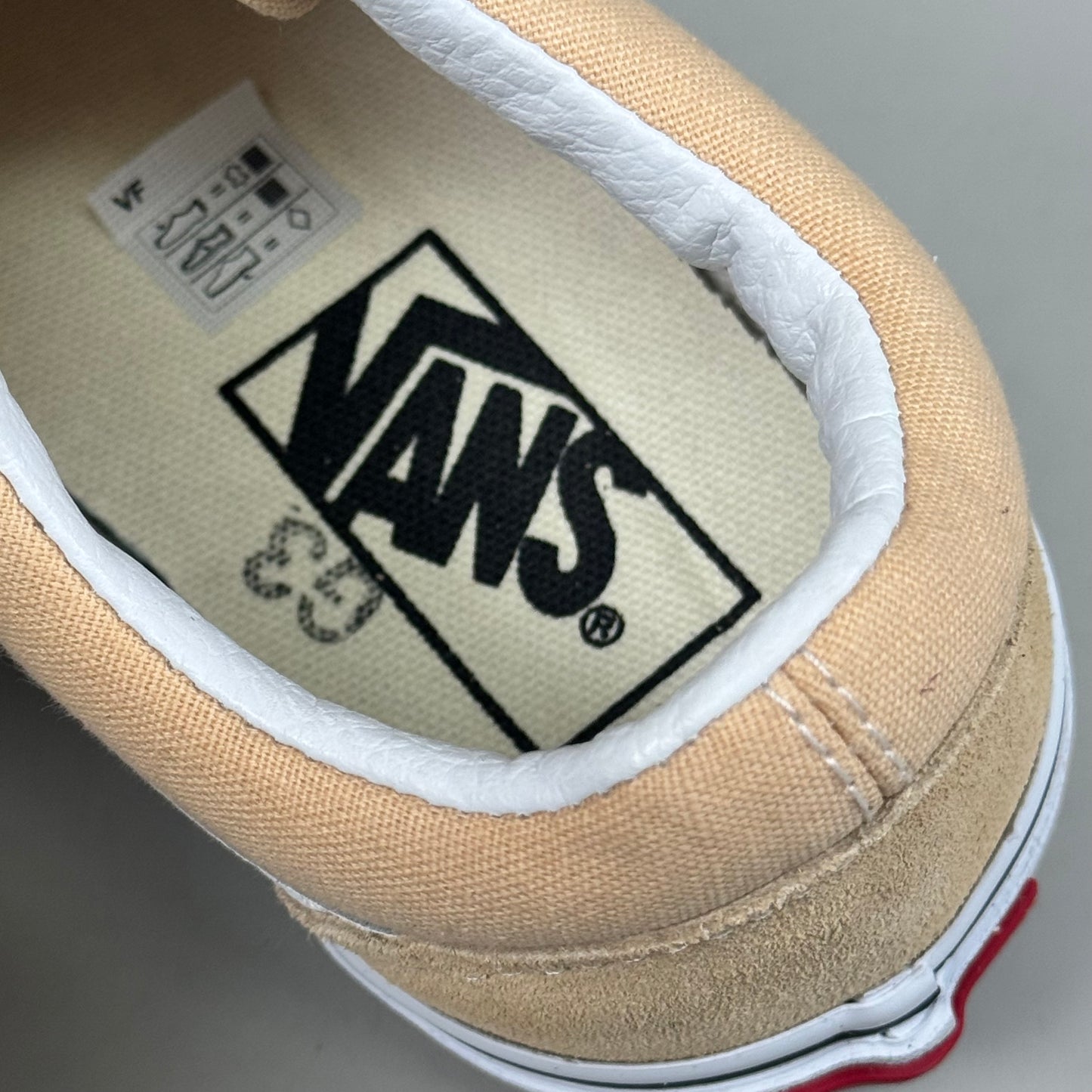 VANS Old Skool Skate Shoe Suede & Canvas Men's SZ 3.5 Women's Sz 5 Tao's Taupe