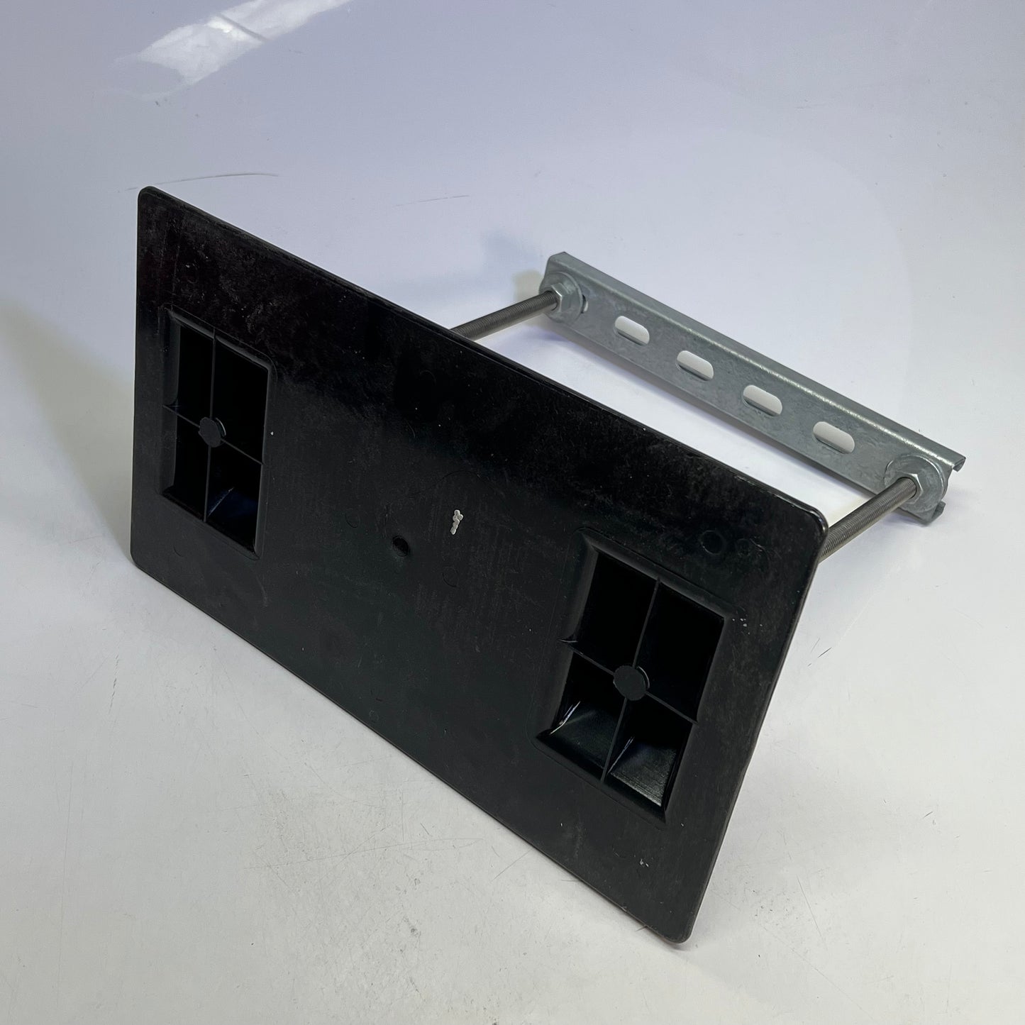 MIRO 12 Base Strut 12 Strut Rooftop Pipe Support 9"x15 1/4" Black 12-BS-12