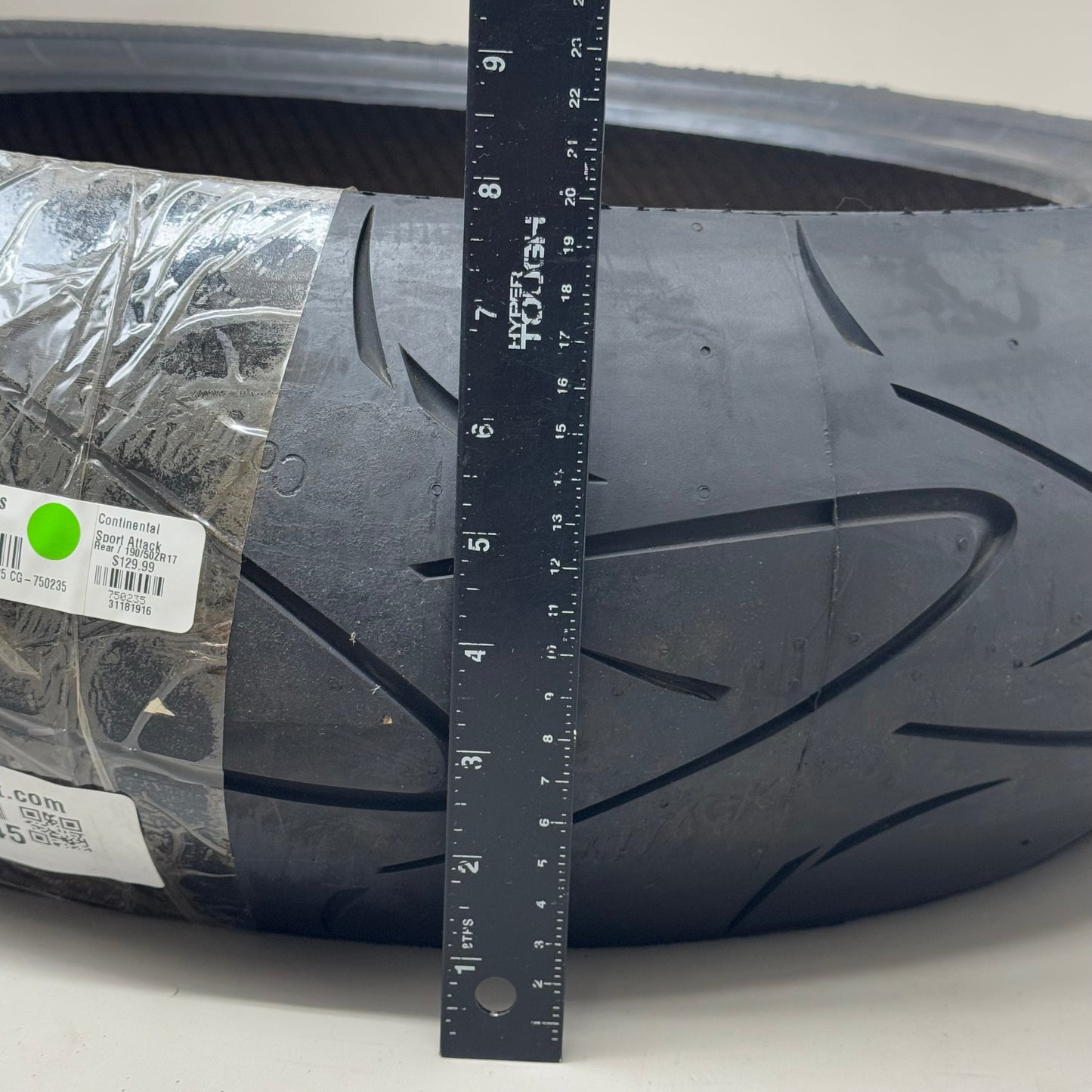 CONTINENTAL Sport Attack Rear Tire 190/50ZR17 73W Motorcycle TL