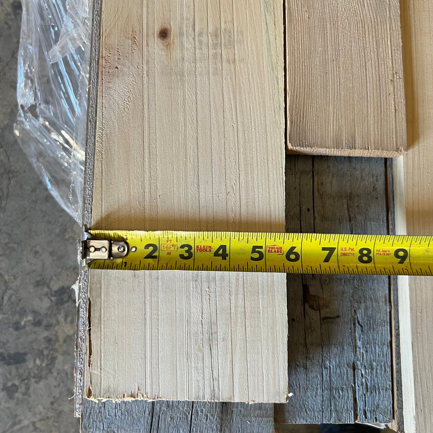 Pallet of Assorted Lumber & Construction Boards — Ideal for Carpentry & DIY Projects
