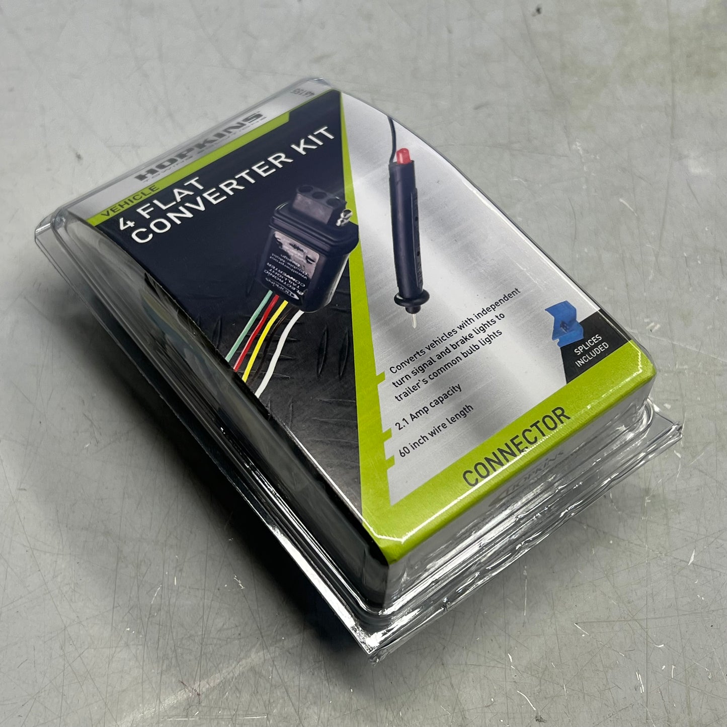 HOPKINS 4 Flat Universal Kit W/ Converter (Independent Blub Turn Signals) 46155