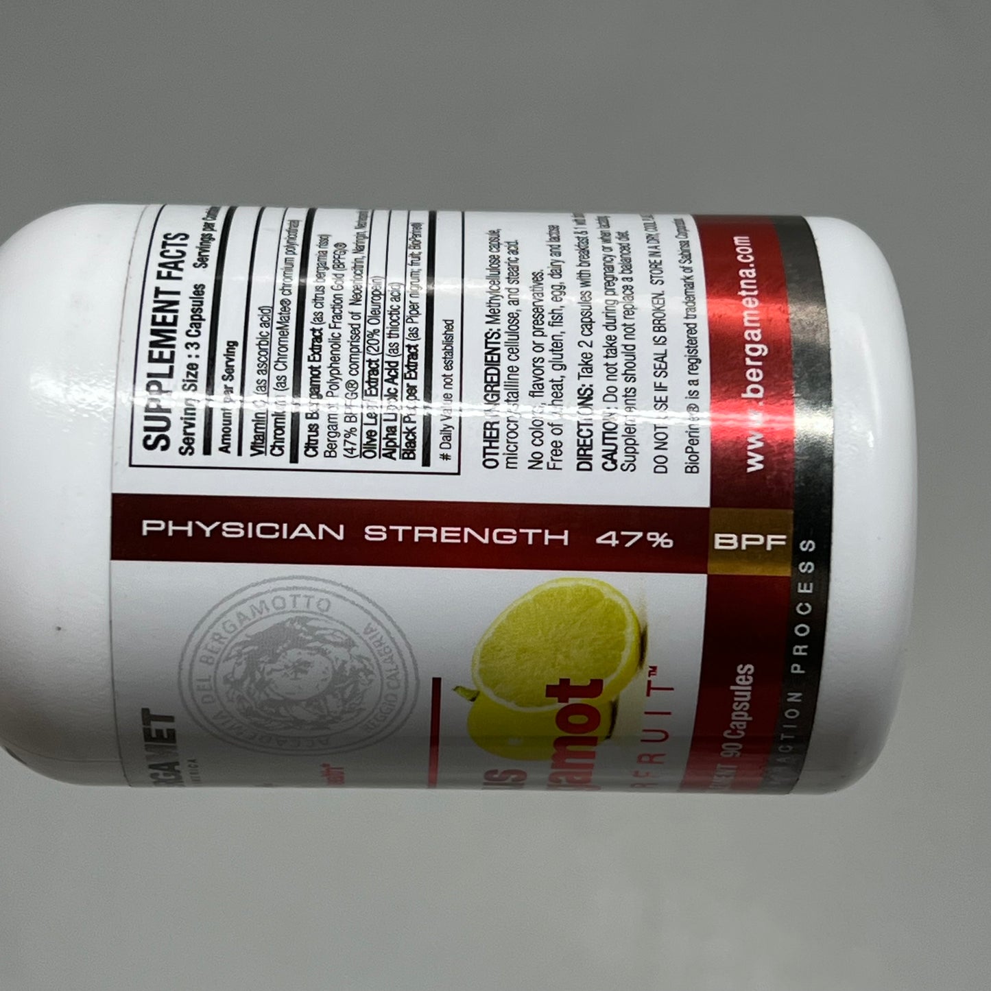 BERGAMOT PRO+ Heart Health Cholesterol Health Citrus Bergamot 90 Tablet BB 04/27