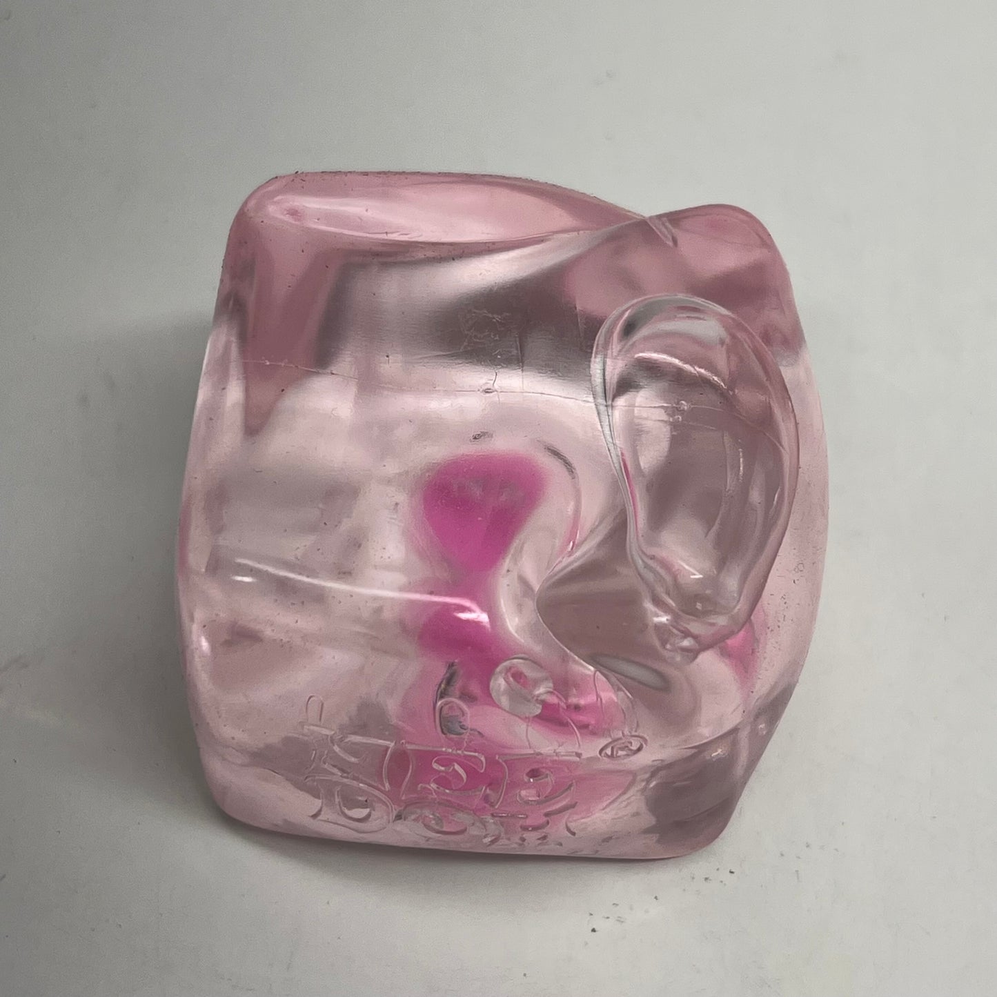 NEE DOH (2 PACK) Nice Cube Super Solid Squish Collectable Light Pink (As-Is)