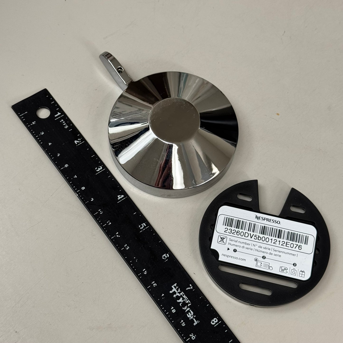 NESPESSO Vertuo Lattissima One-Touch Coffee Maker & Frother Matte White & Gloss