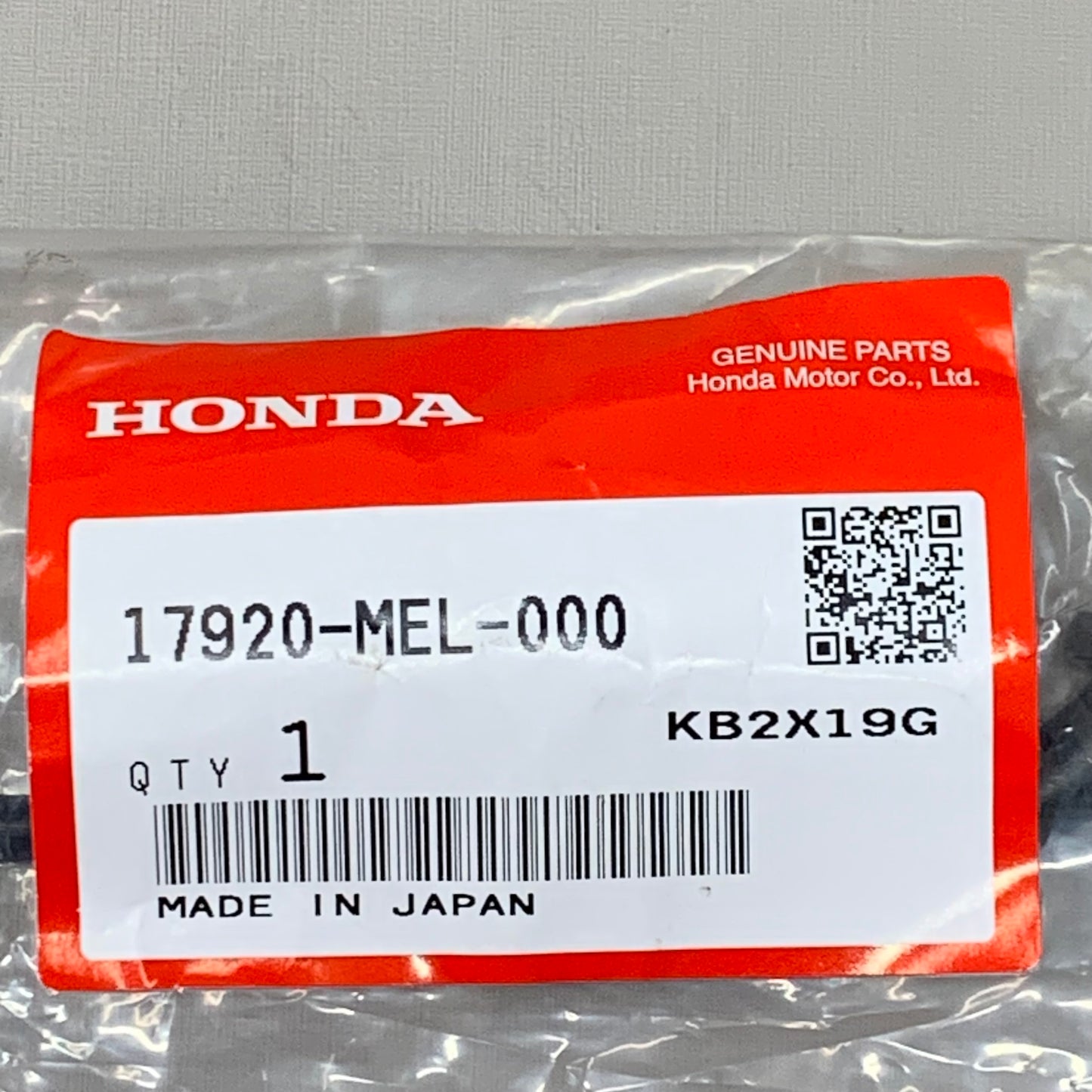 HONDA Throttle Cable B CBR1000RR CBR1000RR Repsol 17920-MEL-000 OEM