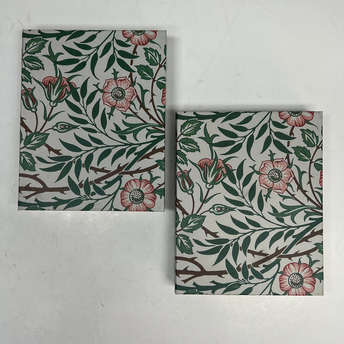 POMEGRANATE (2 PACK, 16 EACH) William Morris Notecards W/ Envelopes 4x5" KB008