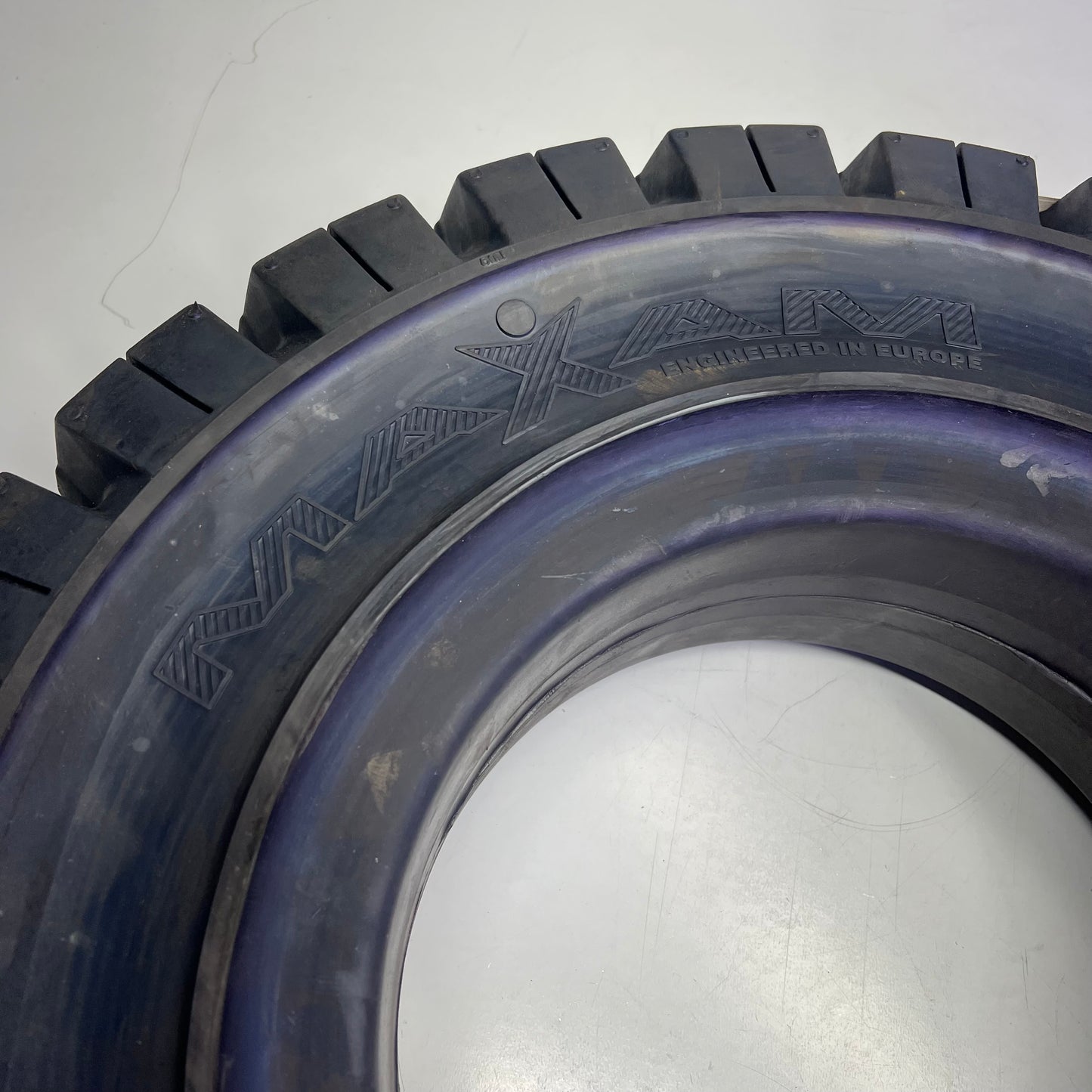 MAXAM Premium Traction Multi Layer Industrial Tire  Black 7.00-12 MS702 5.00S