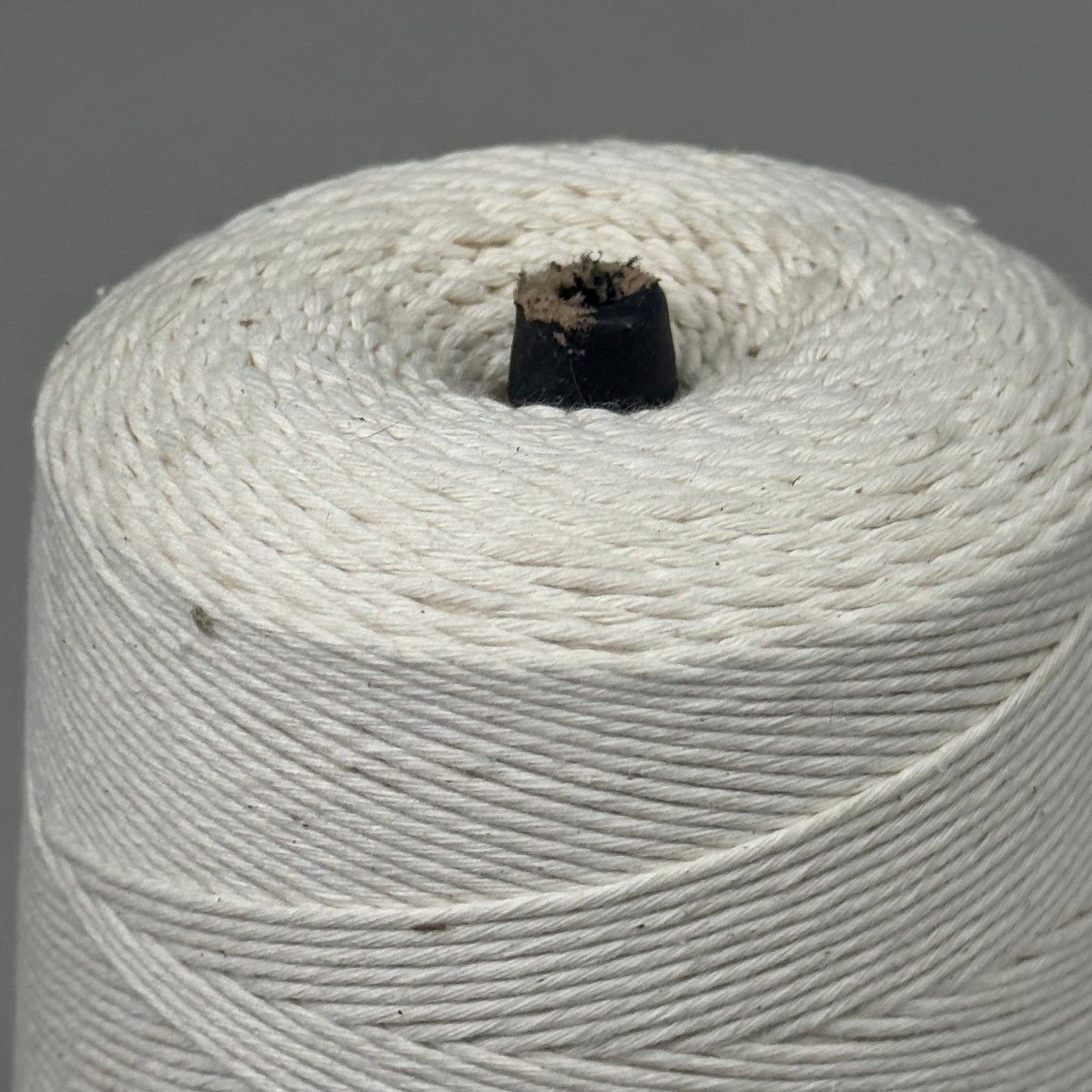 ZA@ UNBRANDED (3 PACK, 6 POUNDS TOTAL TWINE ) 8/12 PLy Poly cotton No. 2 Cone Twine White