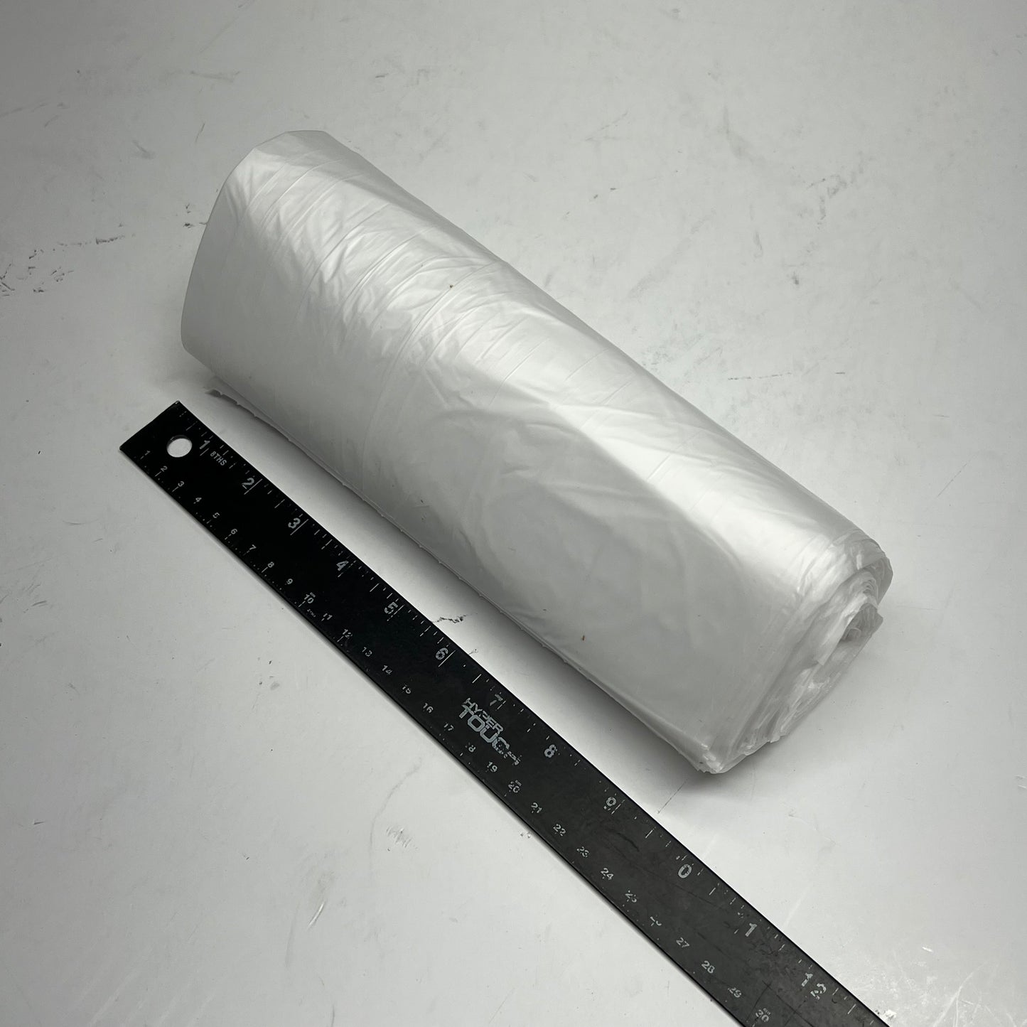 RADIANCE  (200 PACK) Can Liners 17 Micron 38"x60" Fits 60 Gal Natural 128165