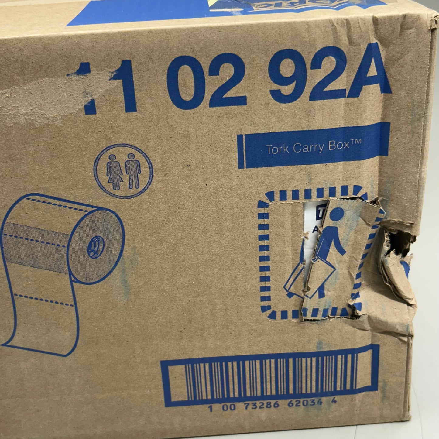 ZA@ TORK (36 Rolls) High-Capacity 2-ply Toilet Paper White 110292A (New Other)