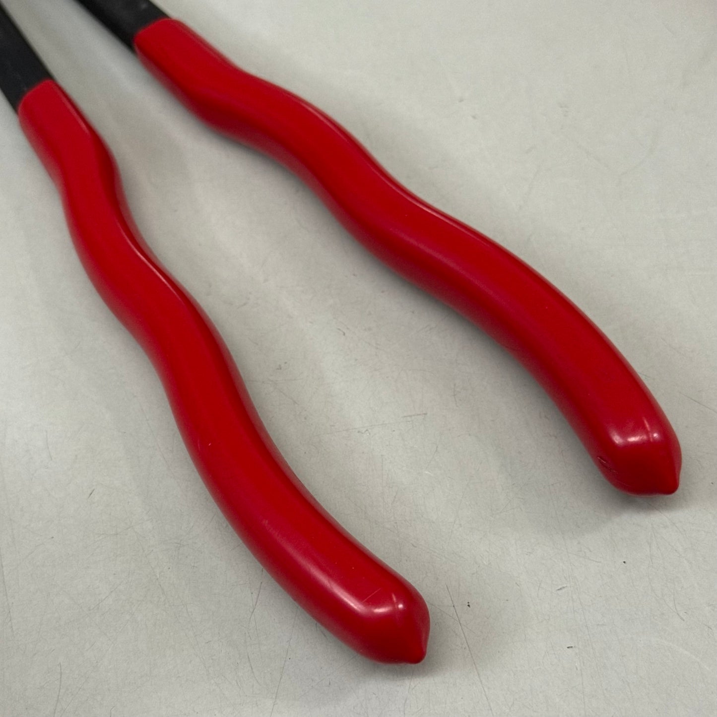 TITAN (3 Piece) Long Handle Plier Set Straight/45/90 Long Nose 16 Inch Red 60787