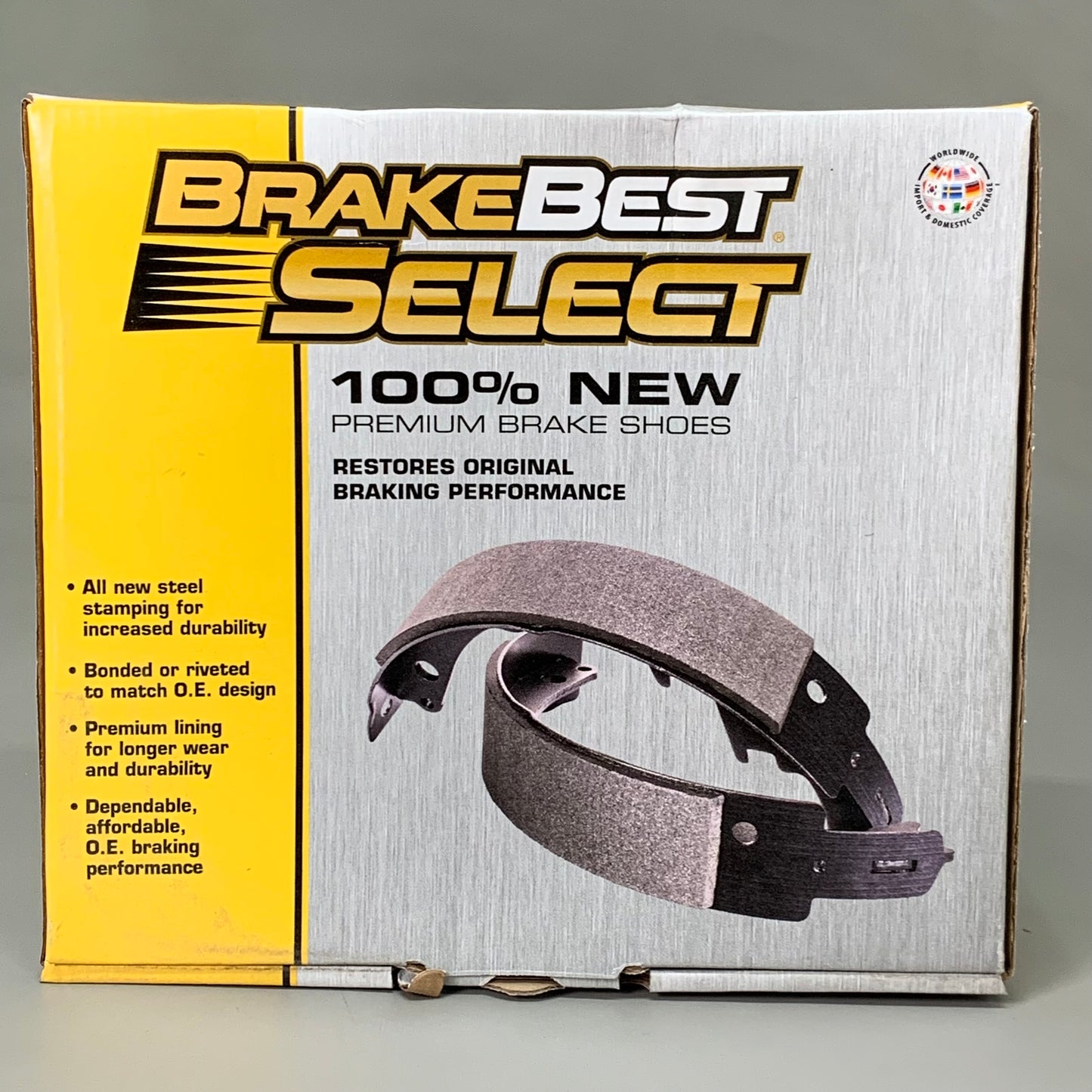 BRAKE BEST SELECT Premium Brake Shoes 4PK 752 (New Other)