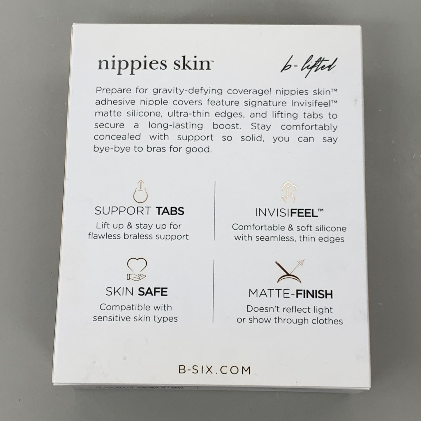 NIPPIES SKIN (2 PACK) Lift Nipple Cover Matte W/ Nipple Covering Caramel 1 Pair