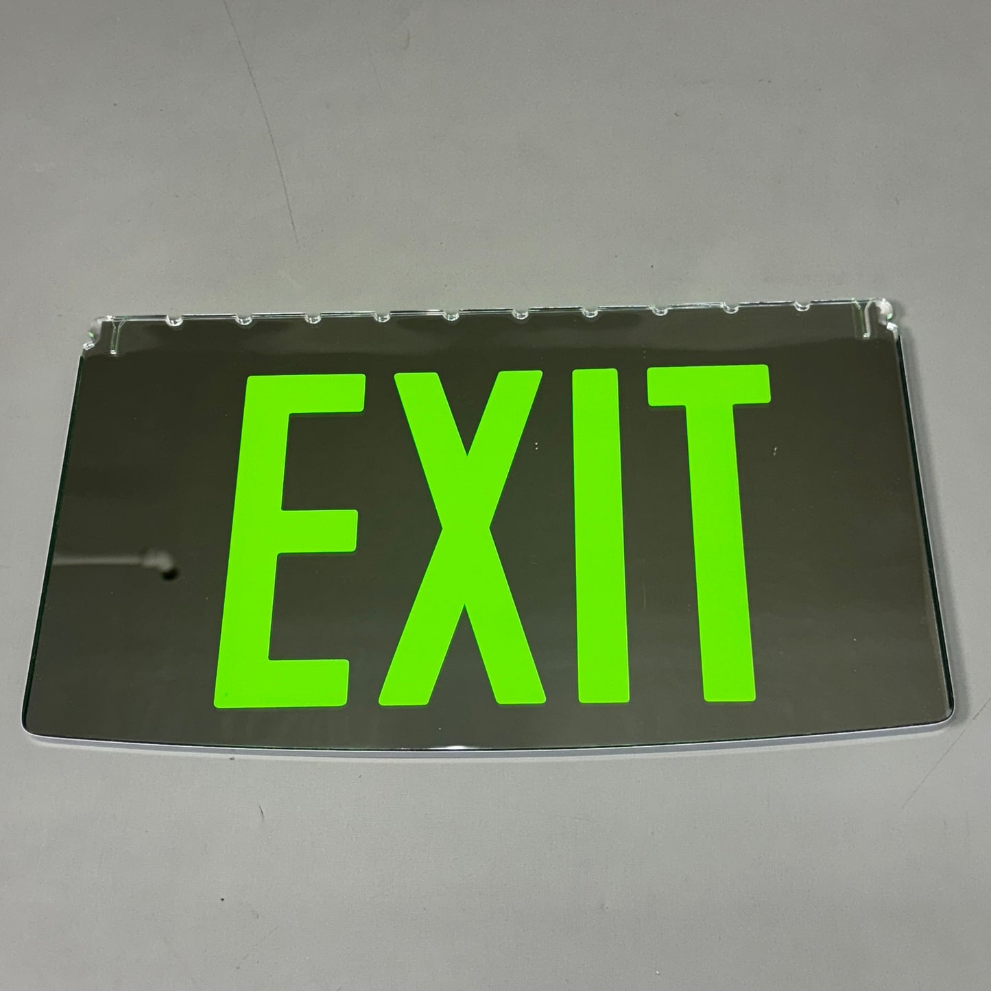 EVENLITE Exit Sign Hang Up Kit W/ Green Exit Sign & Hardware SOVIIEMG1MBAPDUC