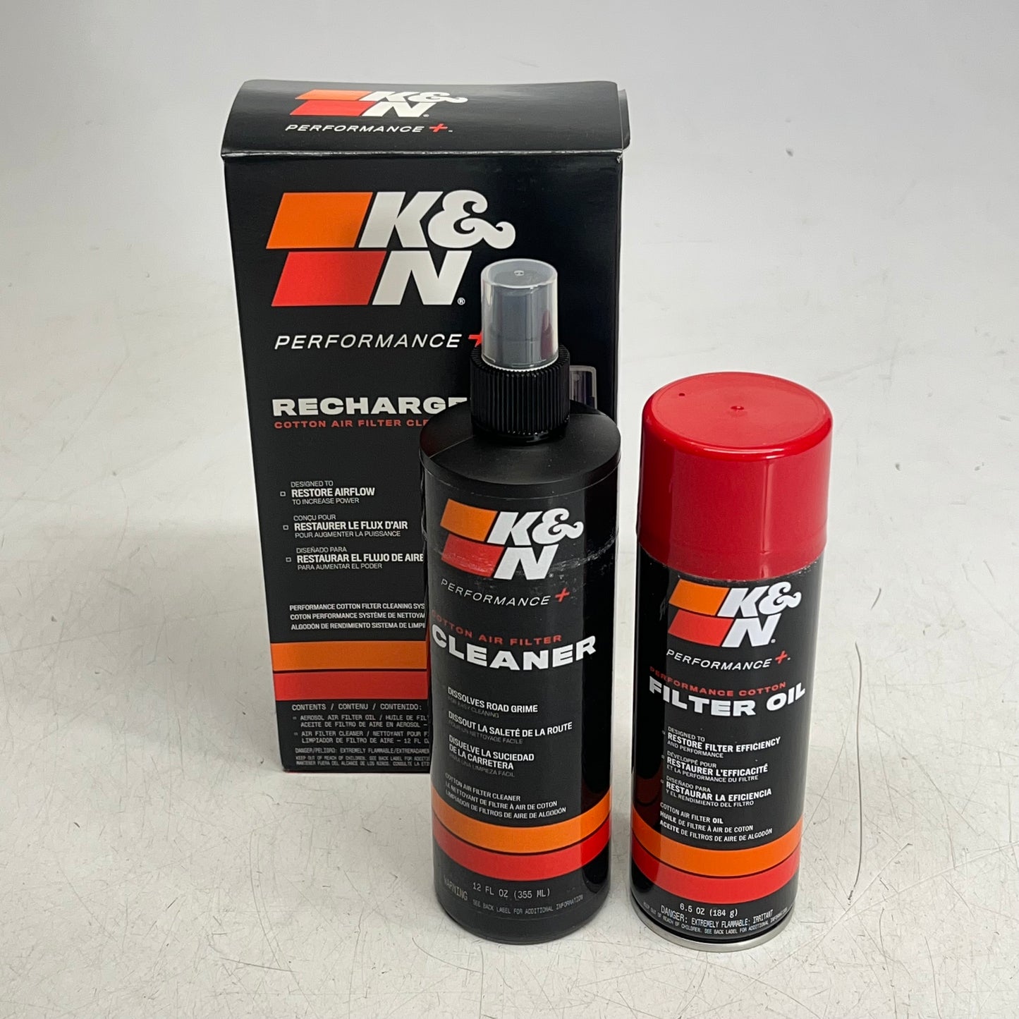 K&N Engineering Aerosol Oiled Cotton Air Filter Service Kit 99-5000