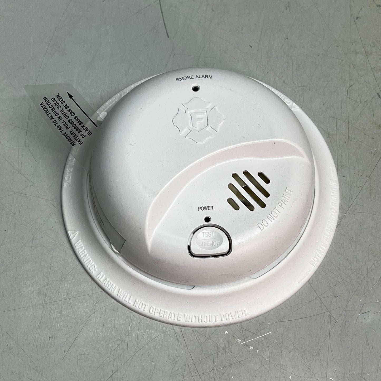 FIRST LINE Interconnect Hardwire Smoke Alarm W/ 10 Year Battery Backup SMI105-AC