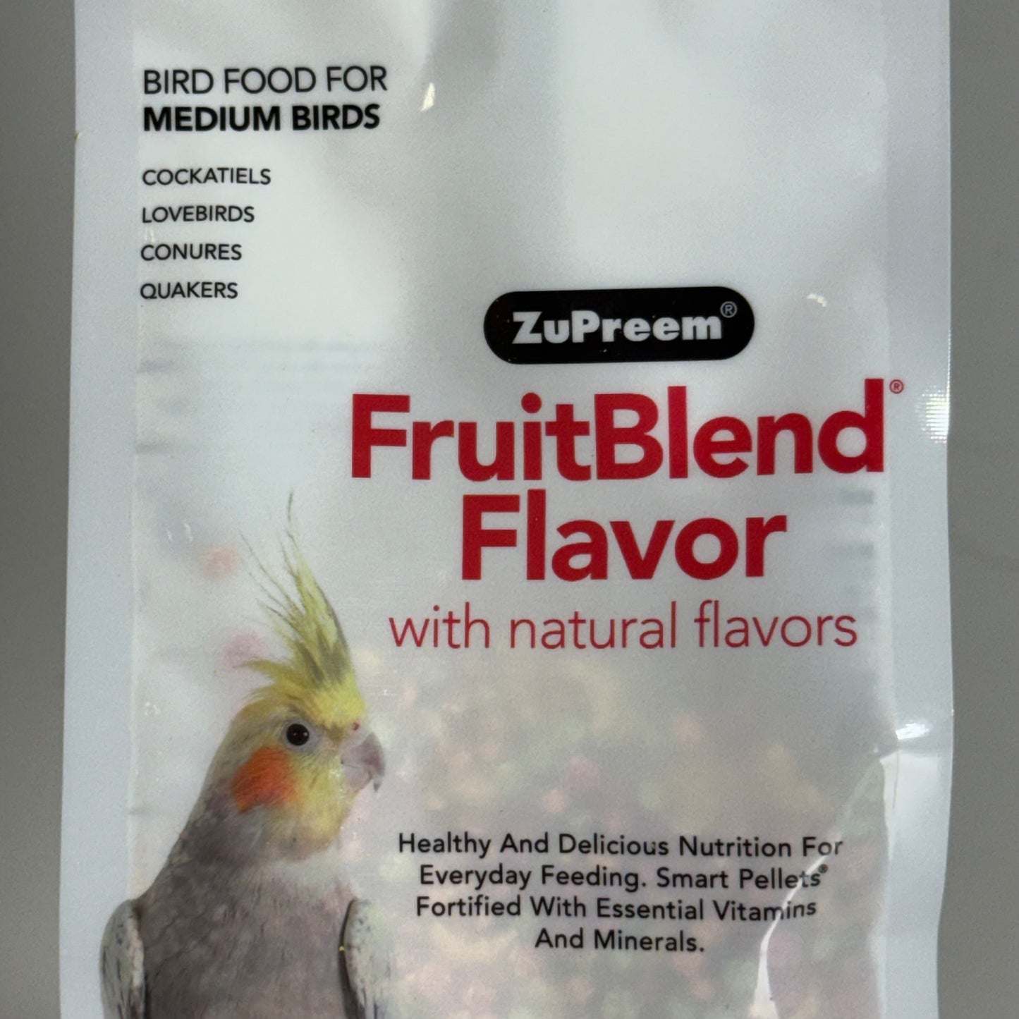 ZUPREEM (2 PACK) FruitBlend Daily Medium Bird Food 14 oz. BB 05/27