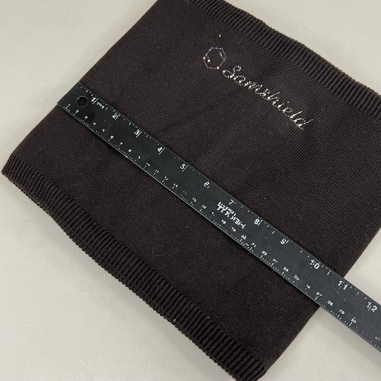 SAMSHIELD Equestrian Neck Warmer Women's Crystal Fits All Mocha