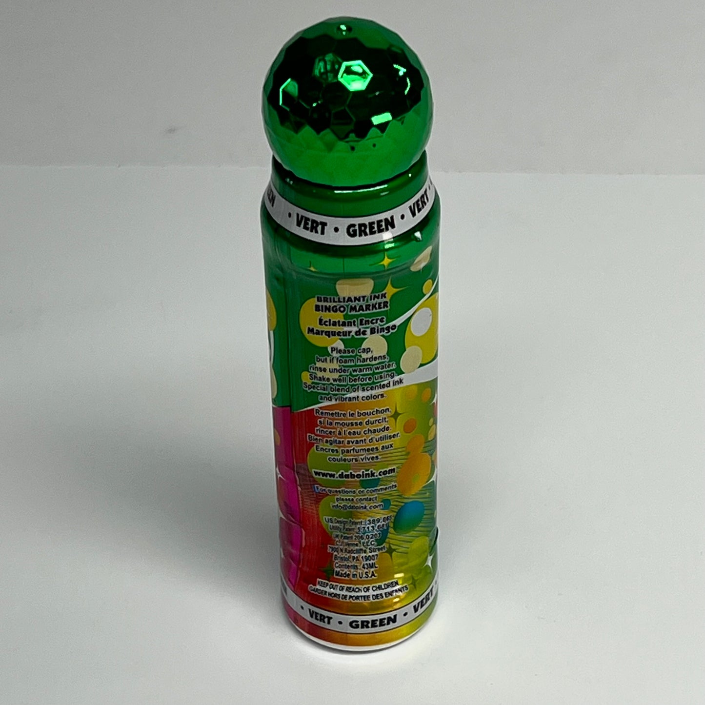 DAB O INK (12 PACK) Sunsational Bingo Marker Bright Ink 43ml/1.4 oz Green C26