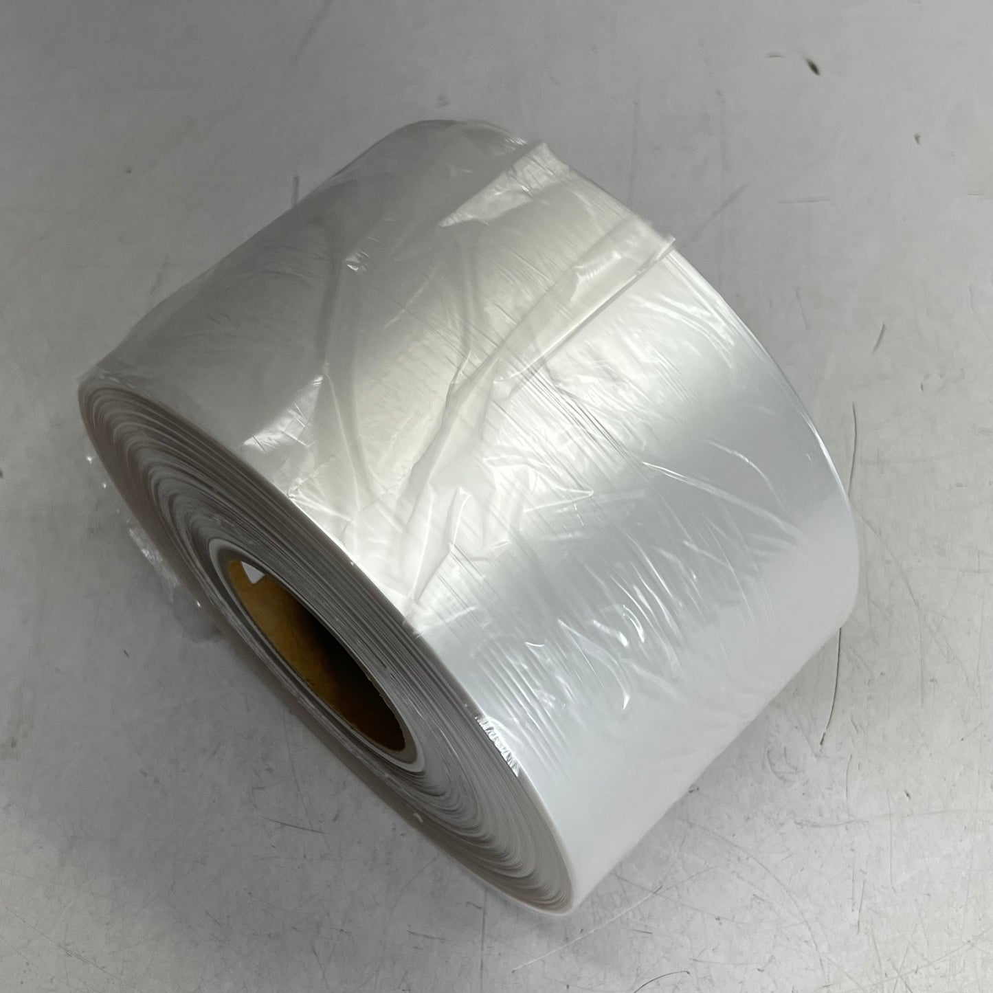 ZA@ (4 PACK) Rolls of Stretchy Plastic 6" Wide Unknown Length Clear