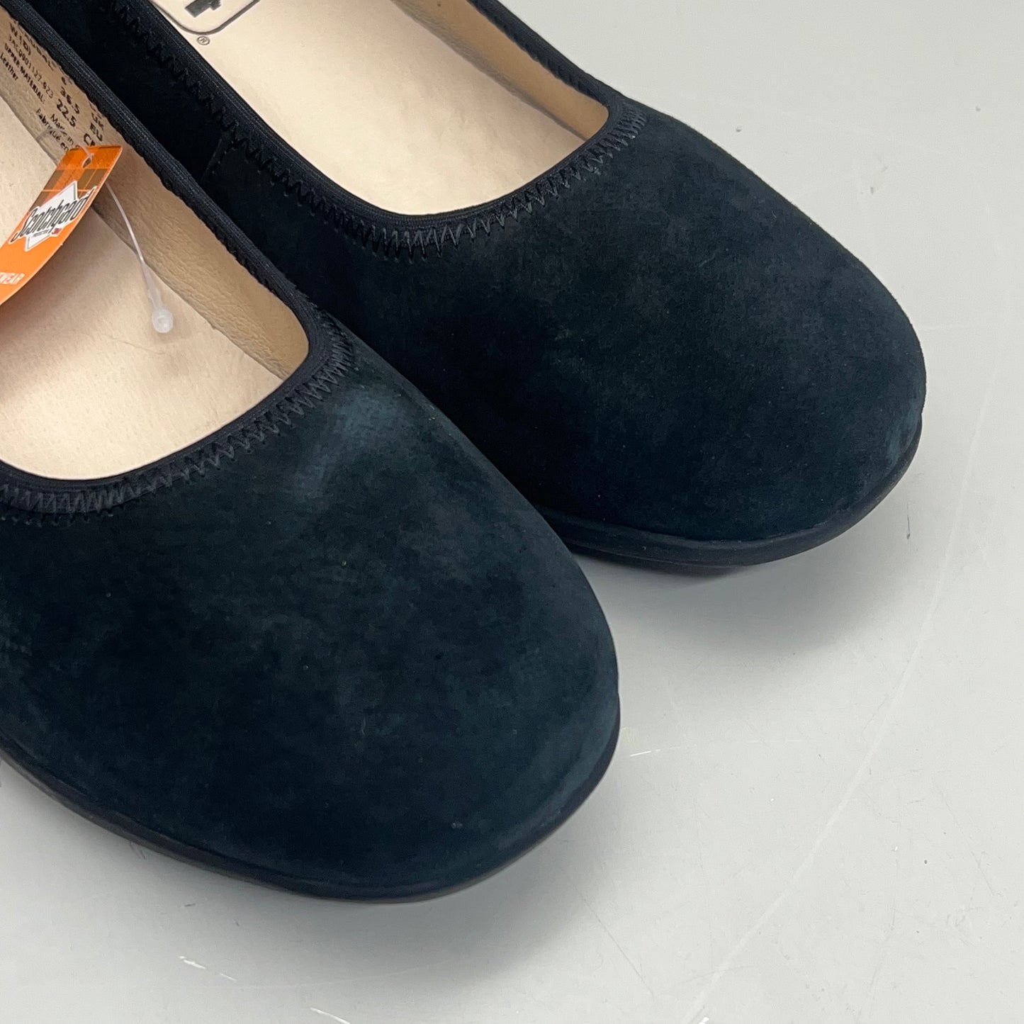 PROPET Yara Slip-On Cushioned Orthotic Comfort Womens Sz 6.5 Black Suede WCX004L