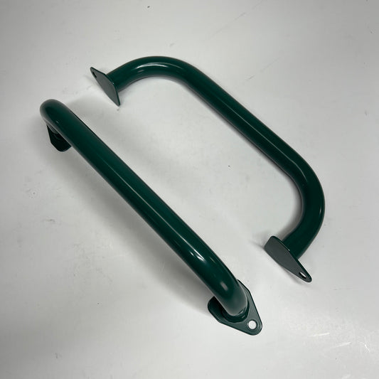 GORILLA PLAYSETS Metal Safety Handles (pair) Powder Coated 16" Green 08-0001