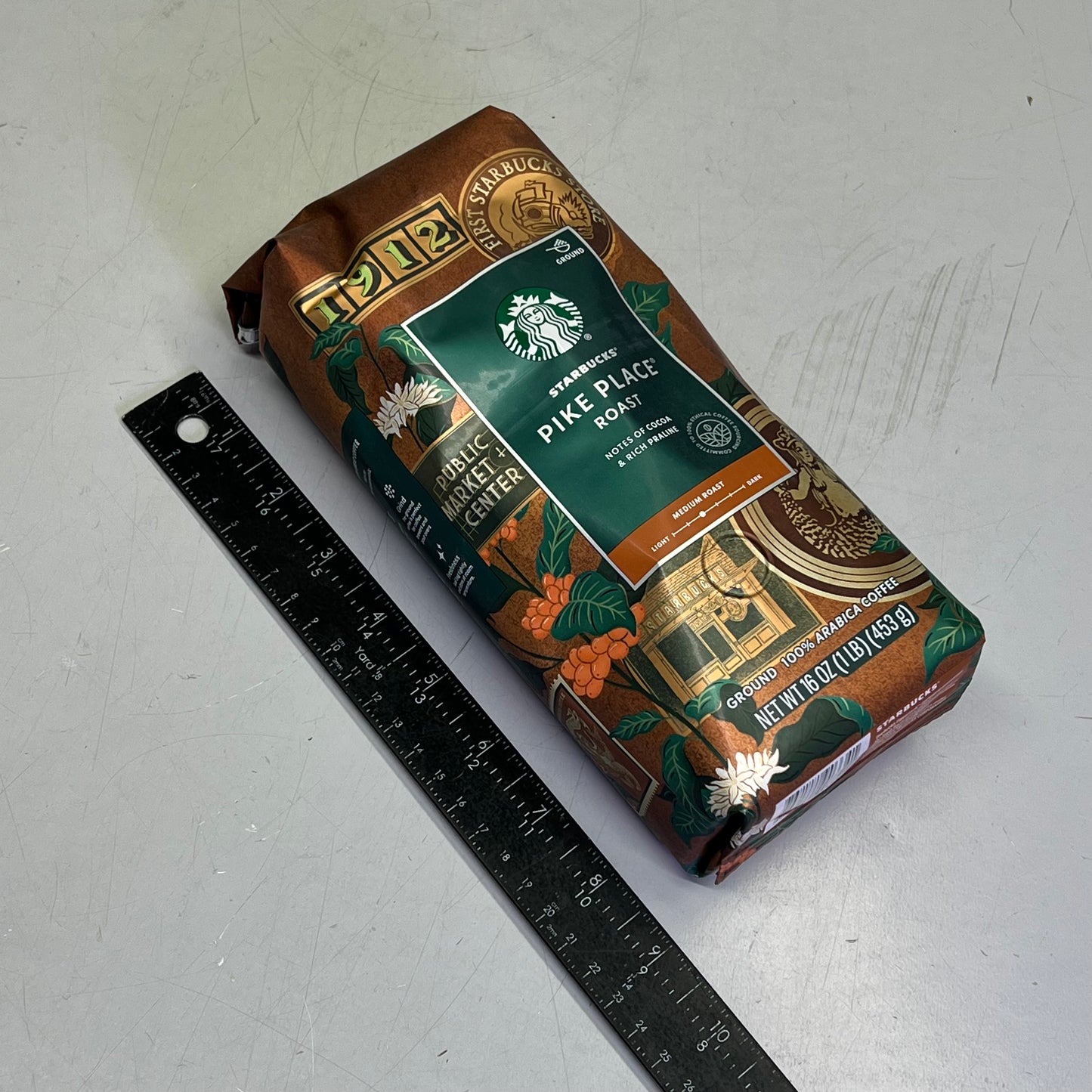 STARBUCKS (6 PACK) Pike Place Roast Notes Of Cocoa & Rich Praline 16oz BB 11/25