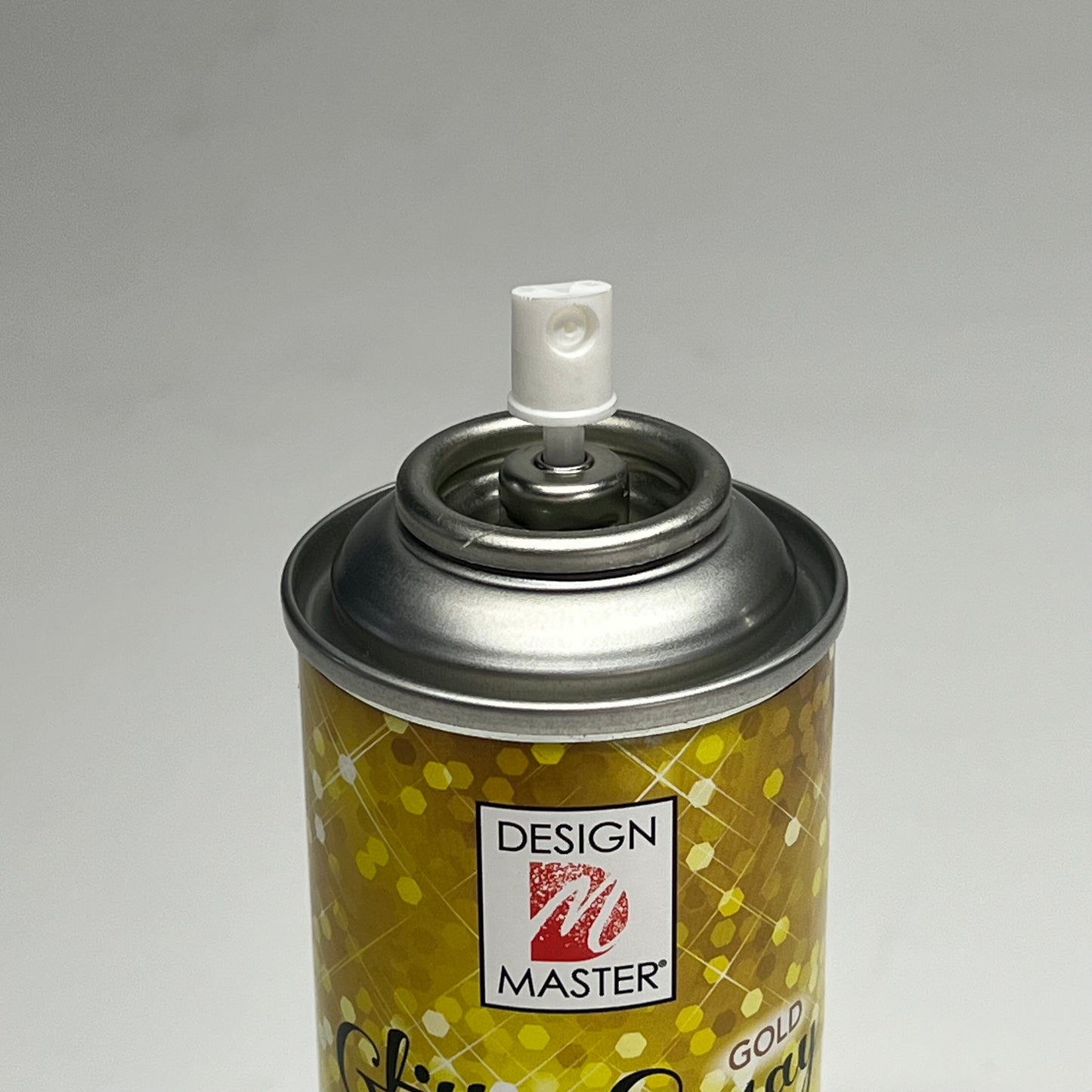 DESIGN MASTER (2 PACK) Glitter Spray Instant Sparkle Quick Dry 5.5oz Gold 831
