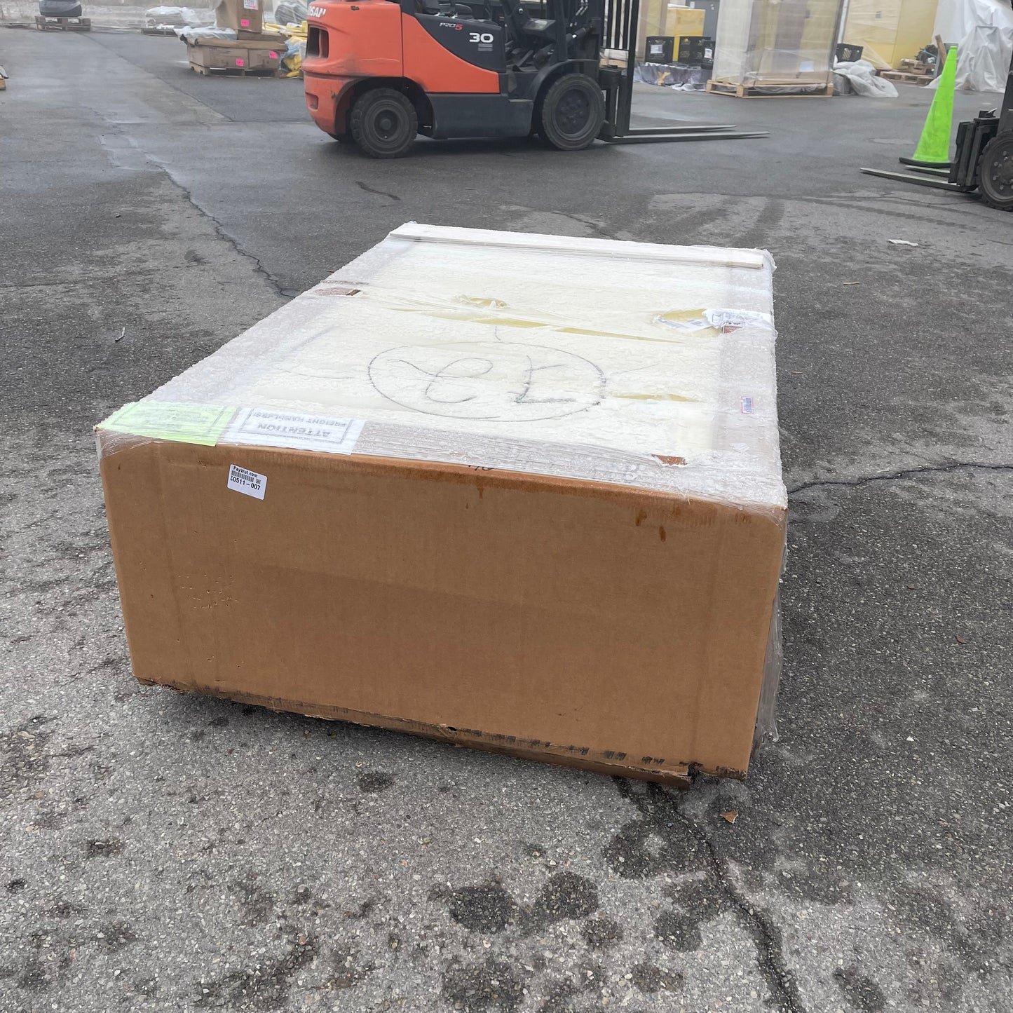 Z@ SECURALL Rolling Safety Storage Cabinet for Flammable Liquids 45 Gal Capacity A345-C (AS-IS)(C)