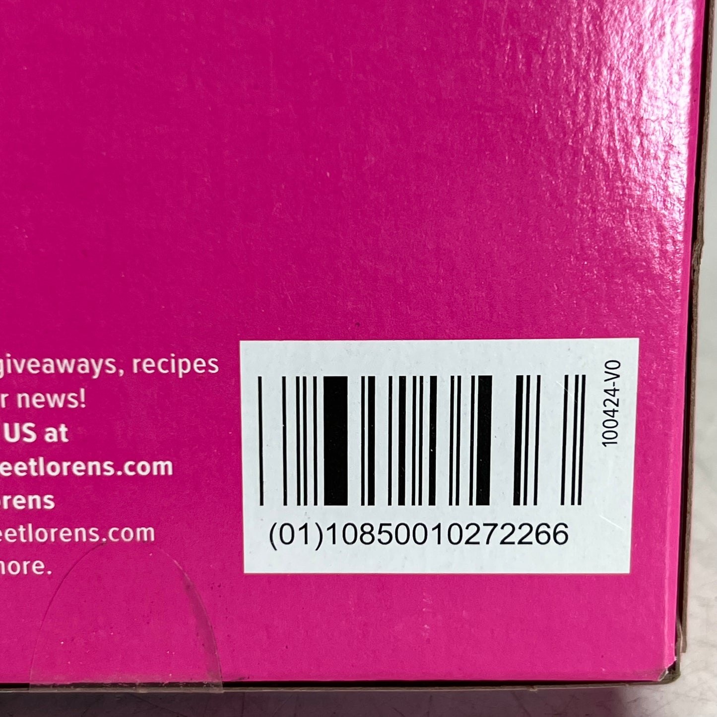SWEET LOREN'S (8 PACK/Case) Cinnamon Sugar Breakfast Biscuits 1.6 oz BB 06/26