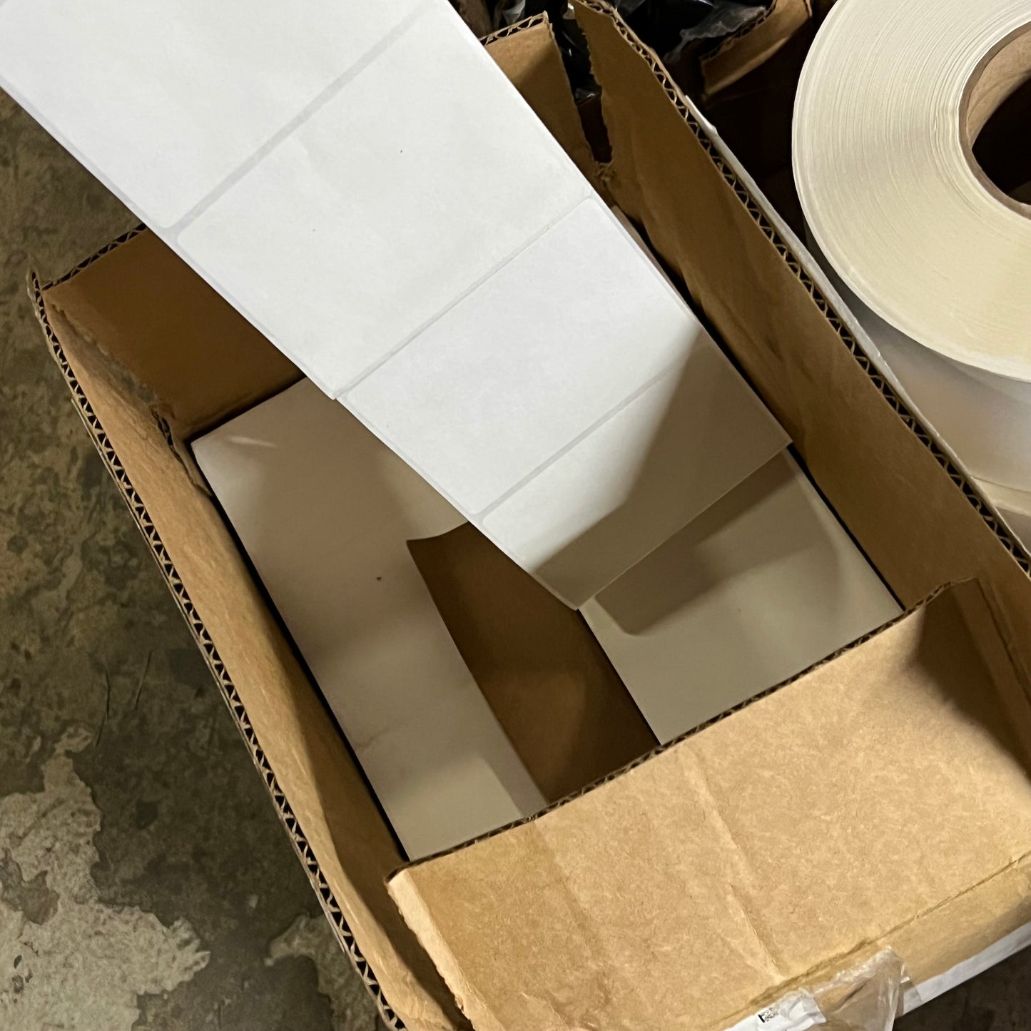 ZA@ Pallet of MIXED Assorted Hardware, Bucket Foam Cooler, & Sticker Labels (AS-IS)