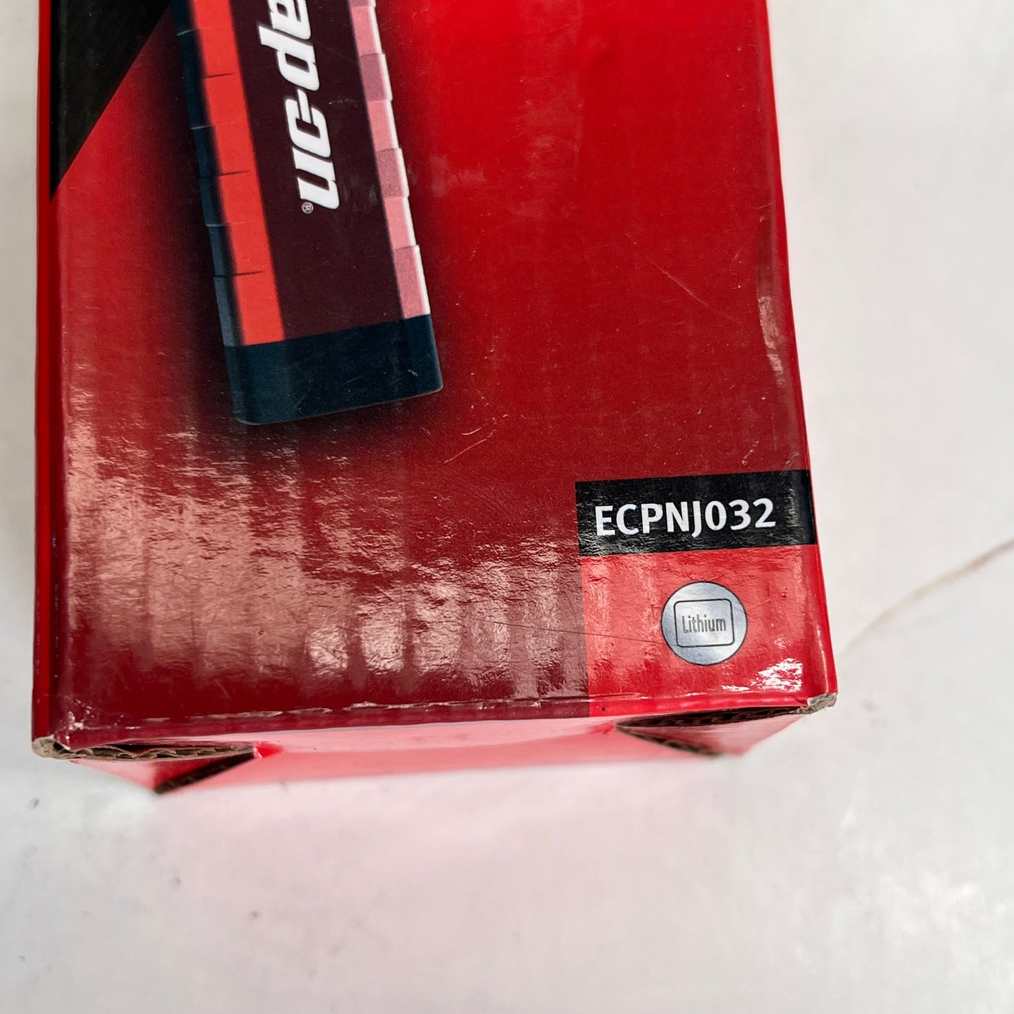 SNAP ON Aluminum Slim Pocket Light  350 Lumen 3.5 hr Run Time Red/Black ECPNJ032