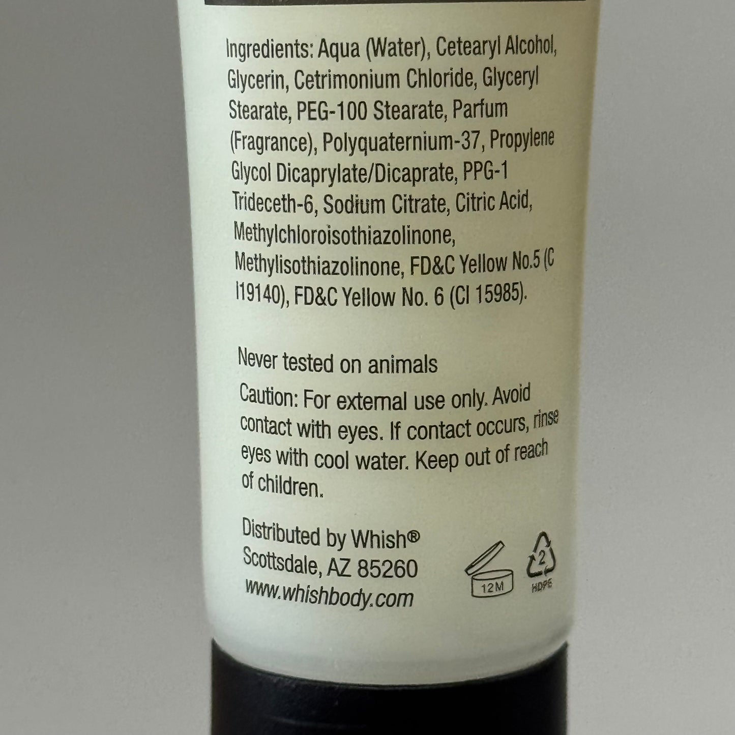 WHISH (100 Pack) Moisturizing Hair Conditioner Travel Size 1 fl oz WHSH30-152