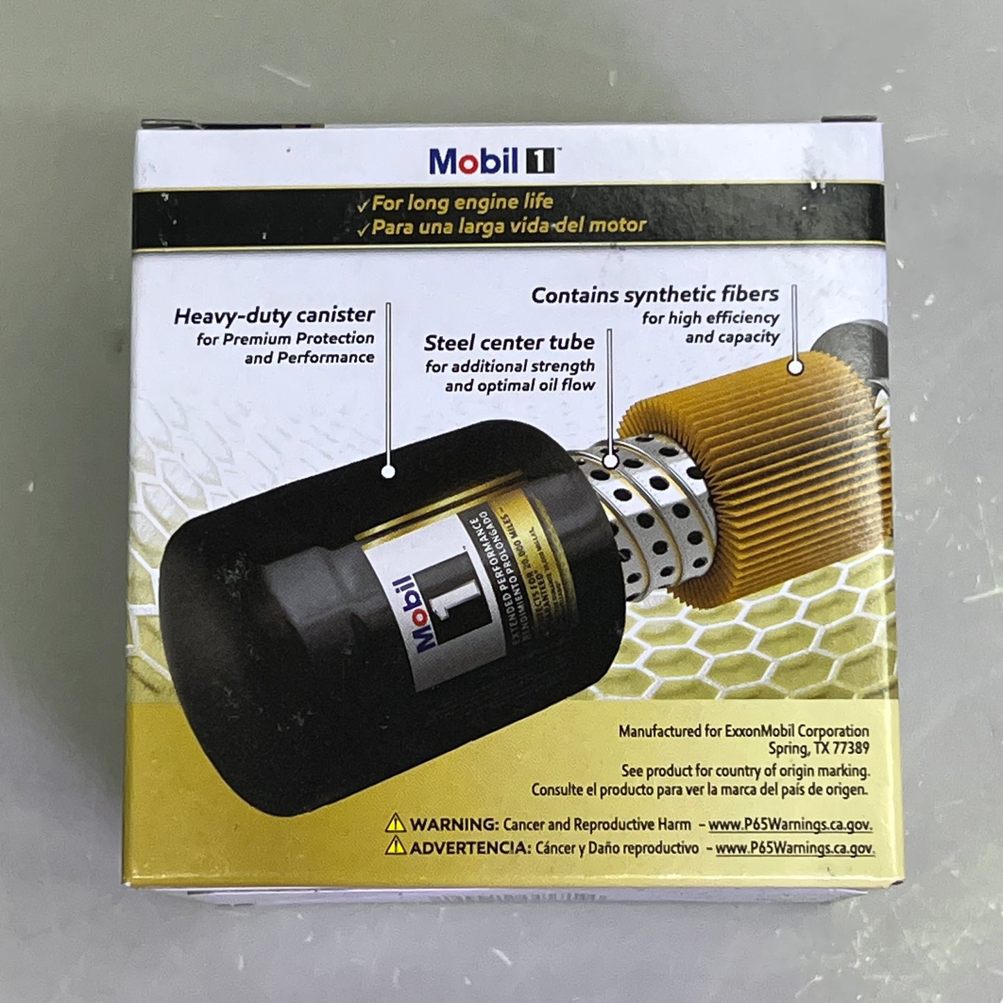 MOBIL 1 (2 PACK) Oil Filter Extended Performance Protects 20,000 Miles M1-210A