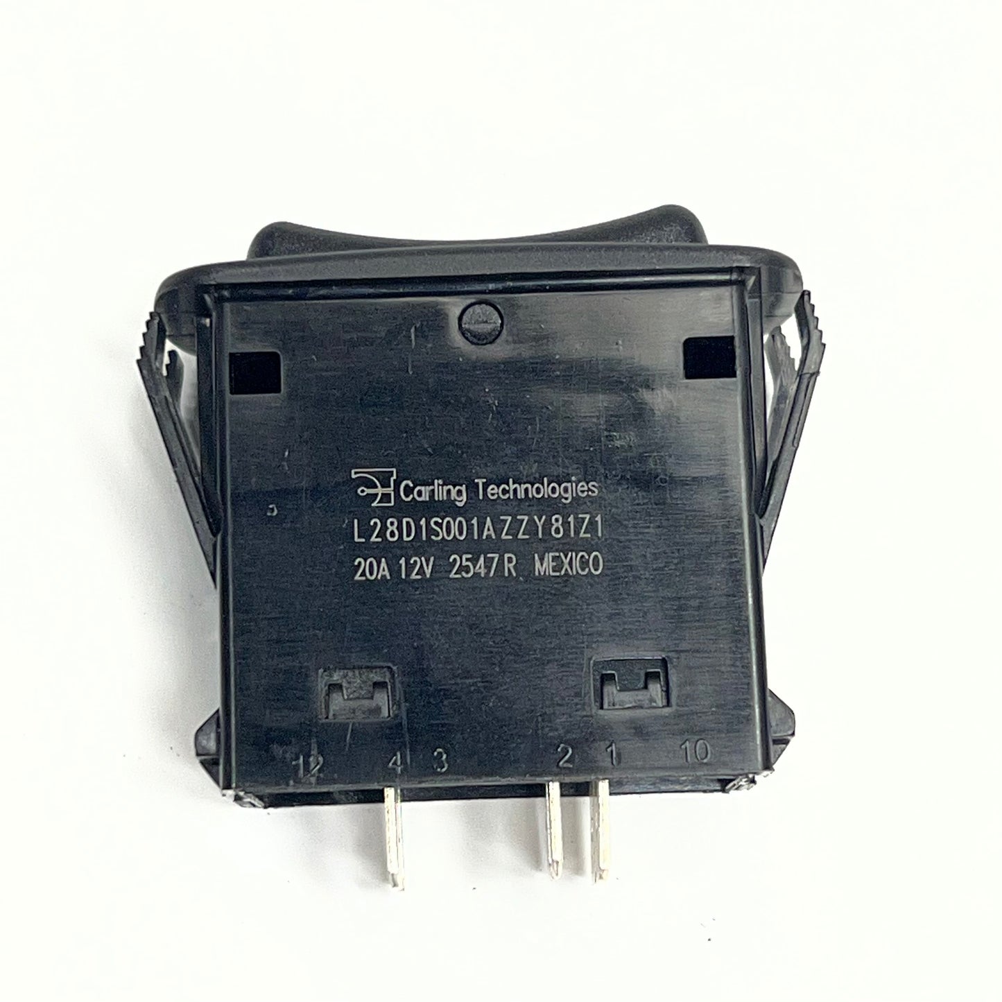 CLUB CAR Genuine OEM Parts Up/down Rocker Switch Black 102882501