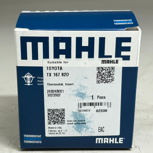 MAHLE Engine Coolant Thermostat For Toyota TX16782D