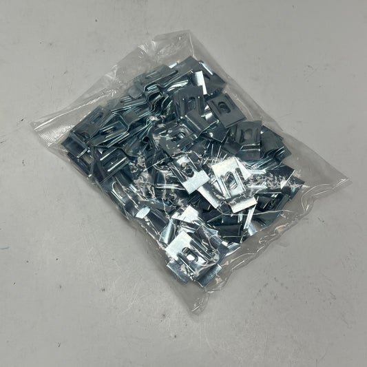 OOK INDUSTRIAL (100 PACK) Z-shape Brackets Secure Stretched Canvases or Panels Into Picture Frames Silver 54803B