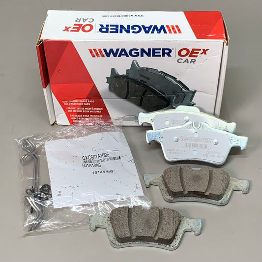 WAGNER OEx Semi-Metallic Disc Brake Pad Set 5" x 2" Grey OEX1095A