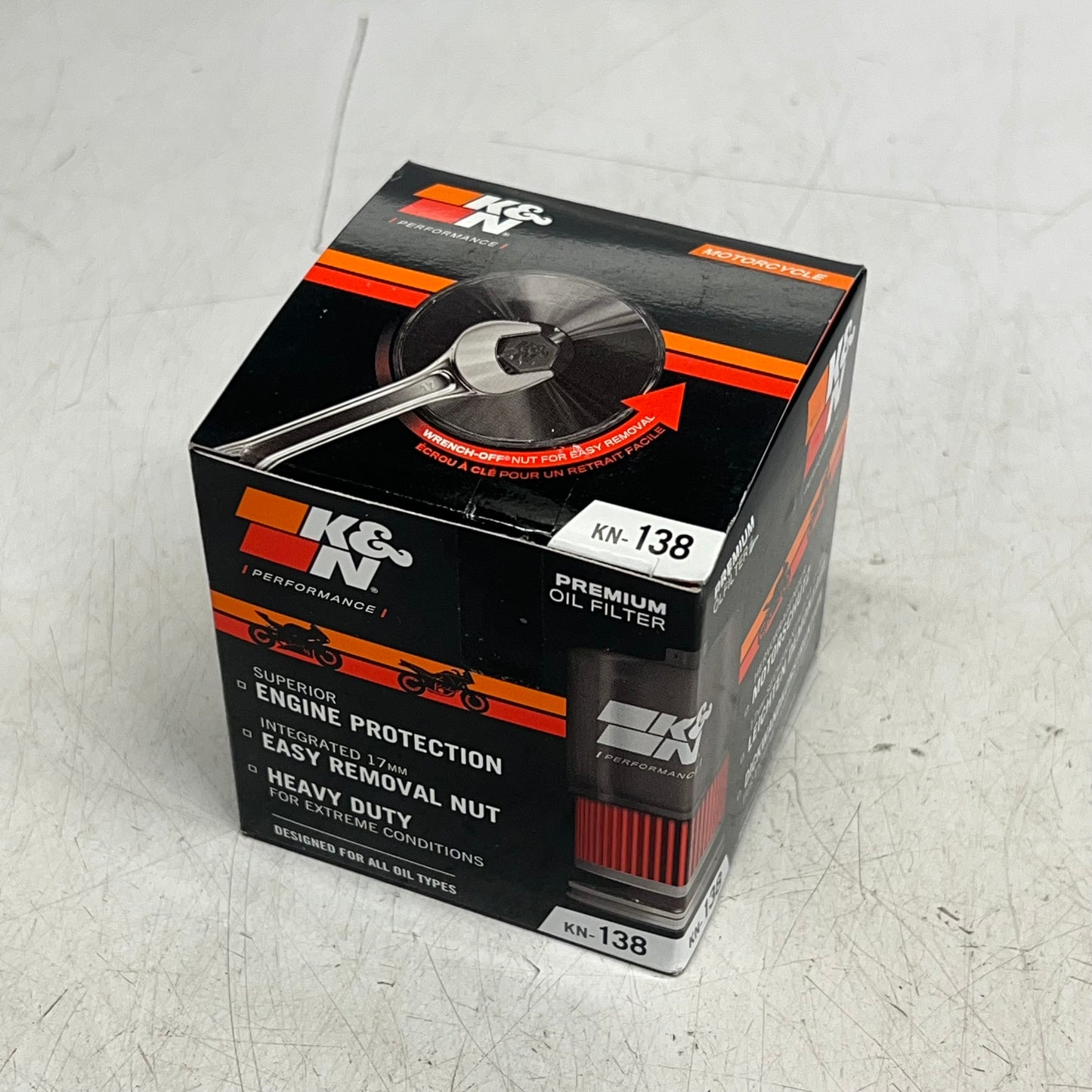 K&N Premium High Flow Oil Filters for Suzuki Model Vehicles  KN-138