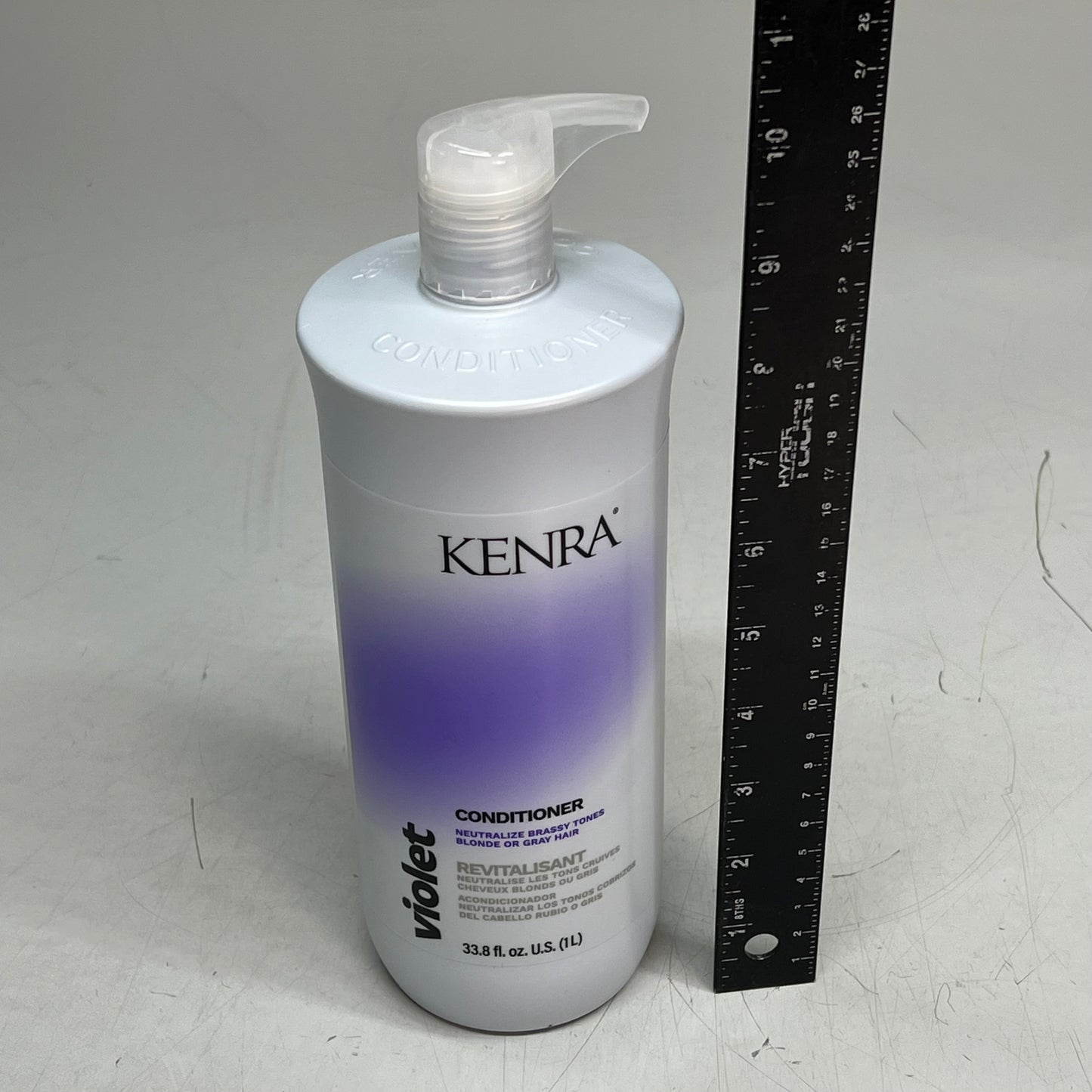 KENRA Violet Conditioner For Enhancing Blonde Vibrancy Eliminating Brass 33.8oz