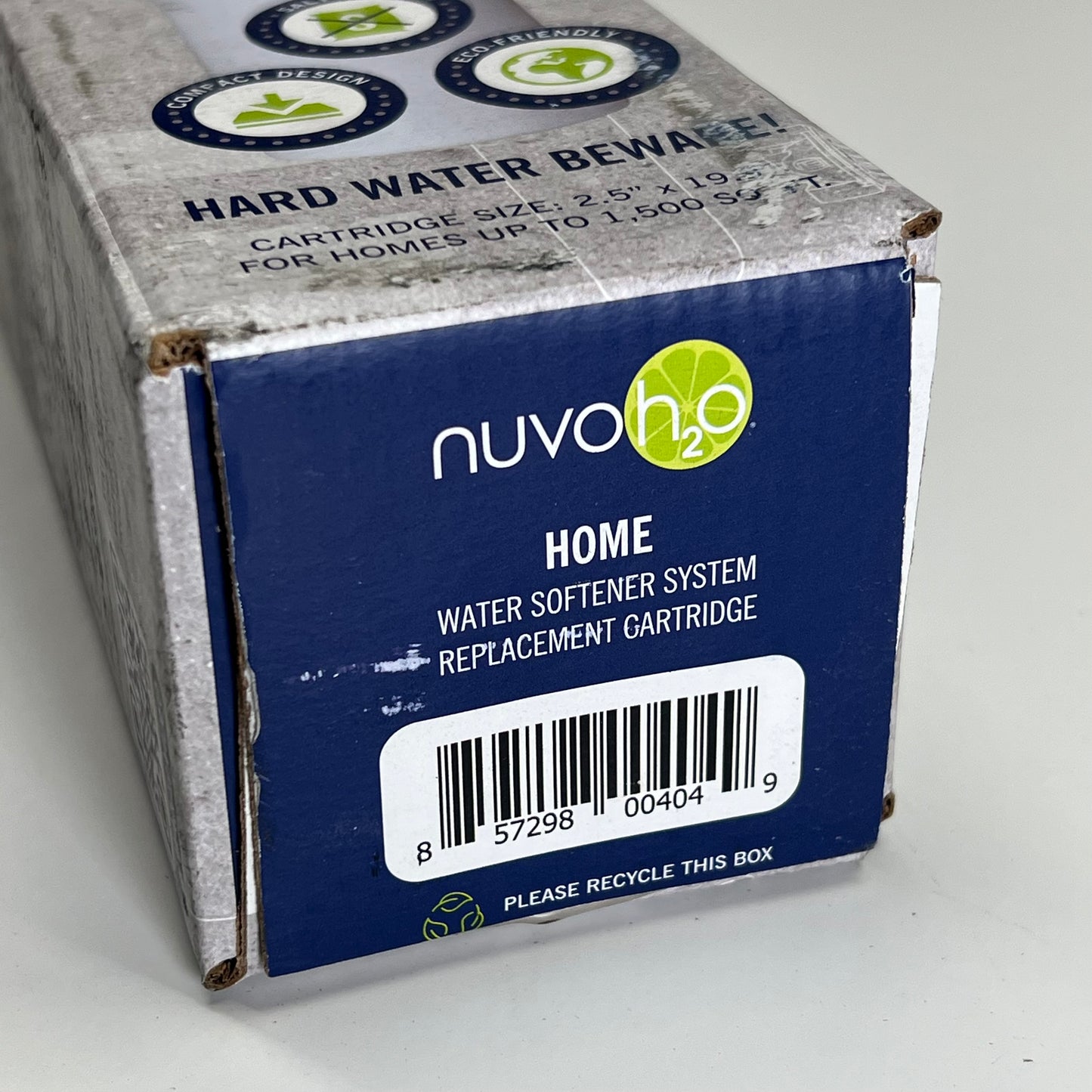NUVO H2O Home Water Softener System Cartridge Homes up to 1,500 sqft HHP-2516