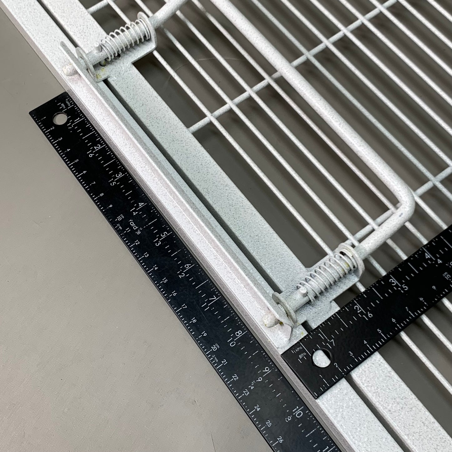 PAW BROTHERS Medium White Modular Cage Without Pans & Grates 21.75" x 29.5" PBP89421